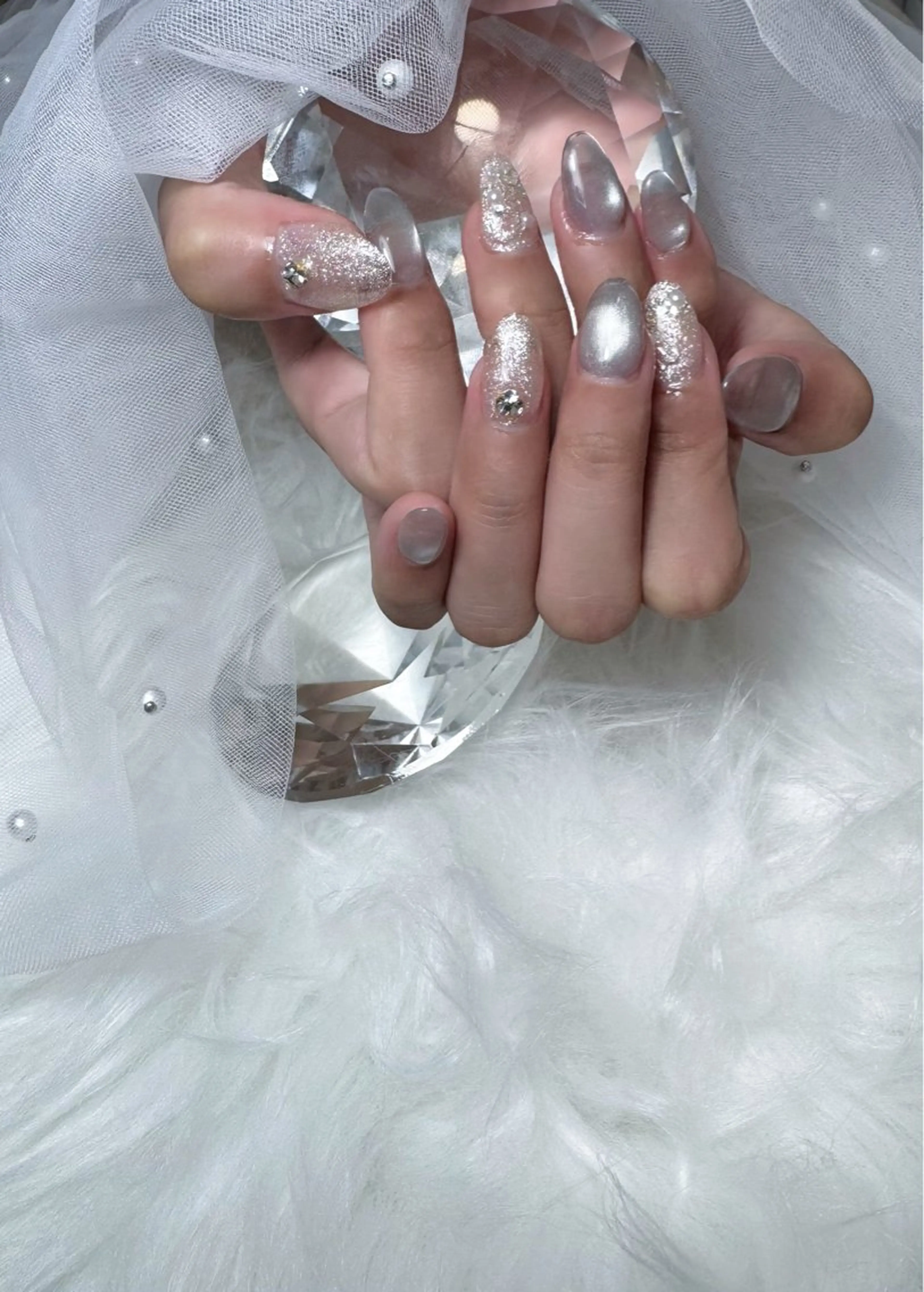 ネイル 夏ネイル ハンドネイル BIJOU yuzuのネイルデザイン