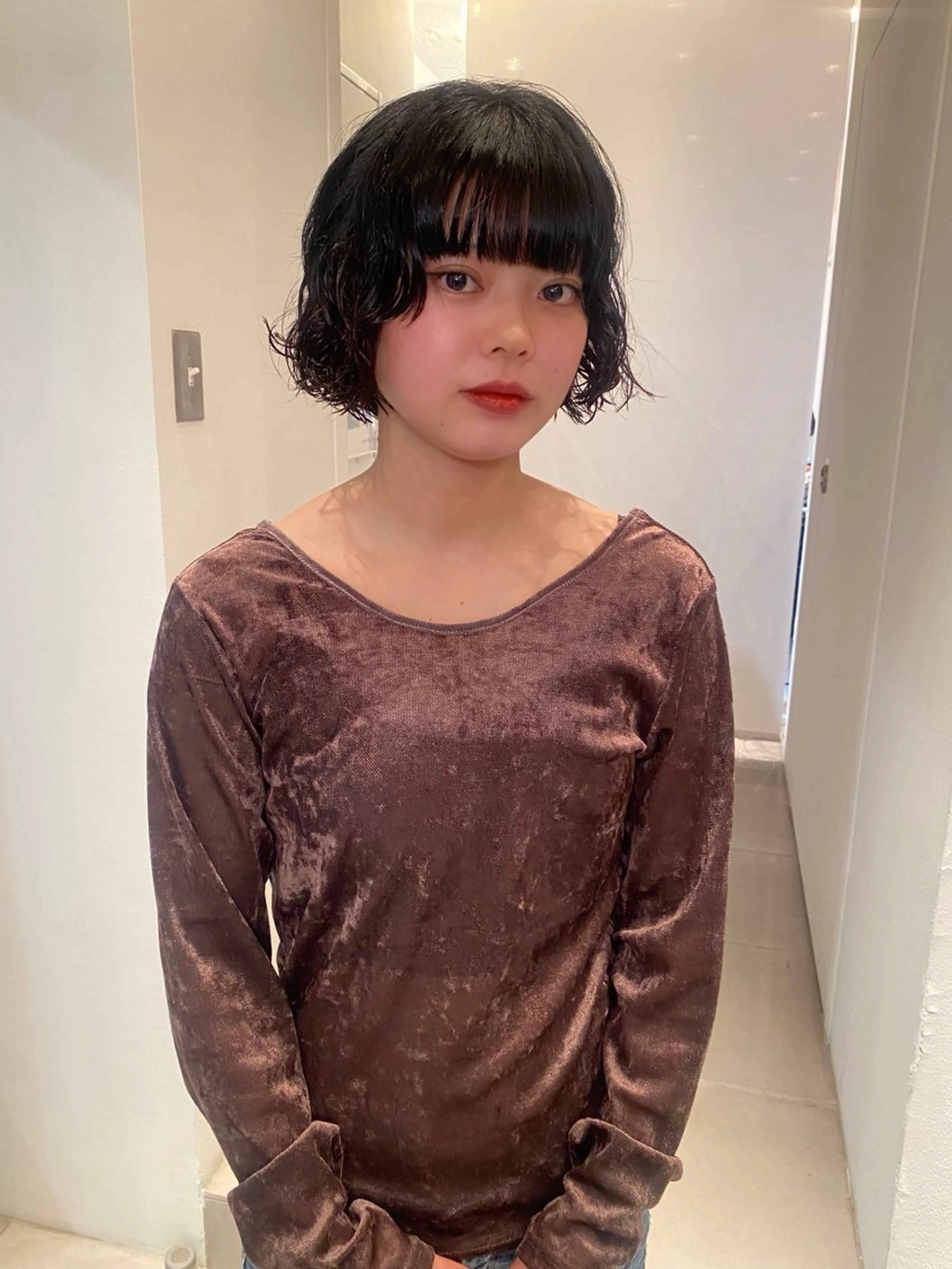 似合わせカット＋パーマ＋トリートメント🍀の写真