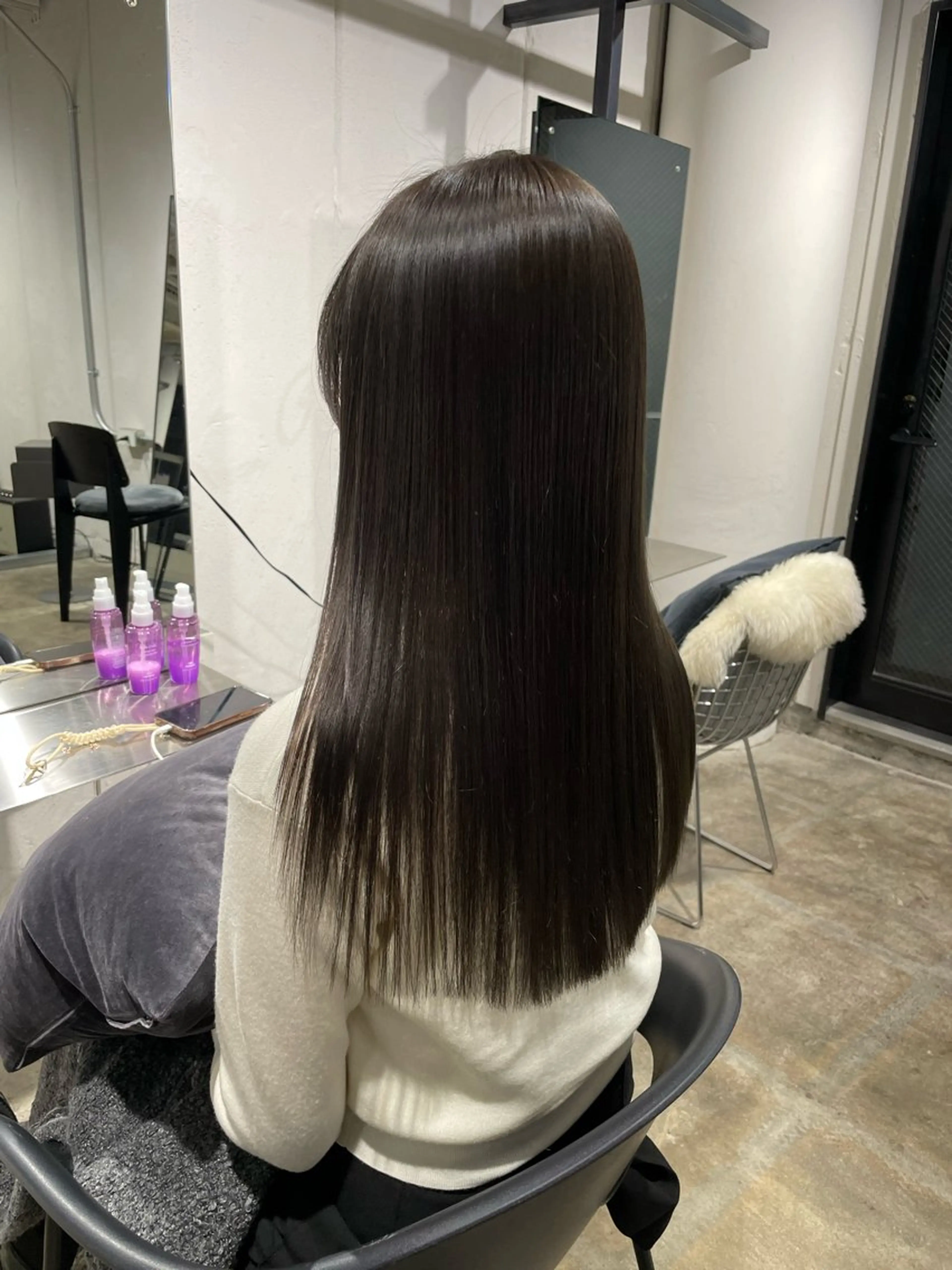 ロング カラー 髪質改善 カット ヘアカラー トリートメント ayano /トレンドヘアのヘアスタイル