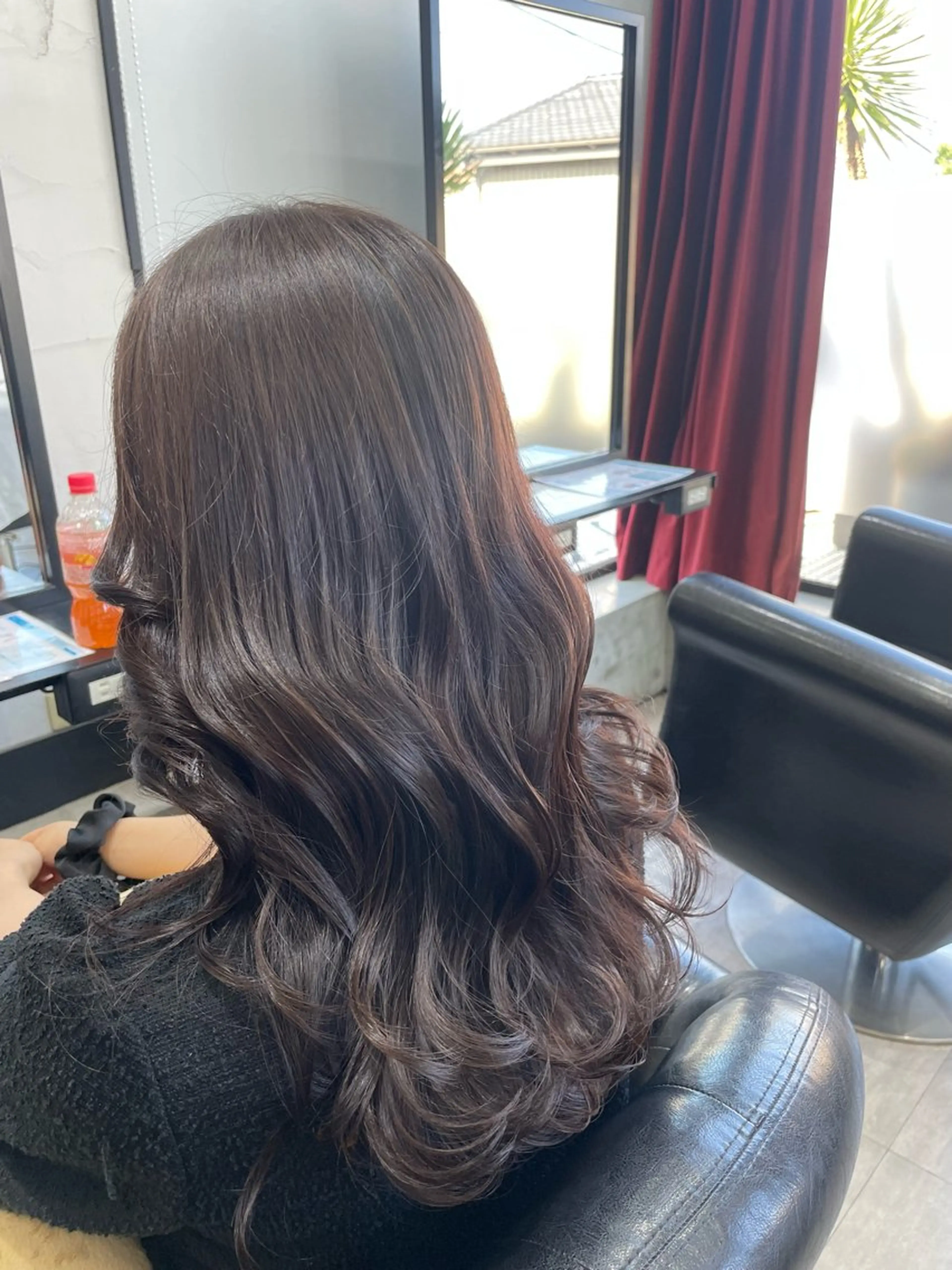 ロング カラー ブラウンカラー ヘアカラー トリートメント 🎀豊橋/豊川🎀 ハイトーンうらら🎀のヘアスタイル