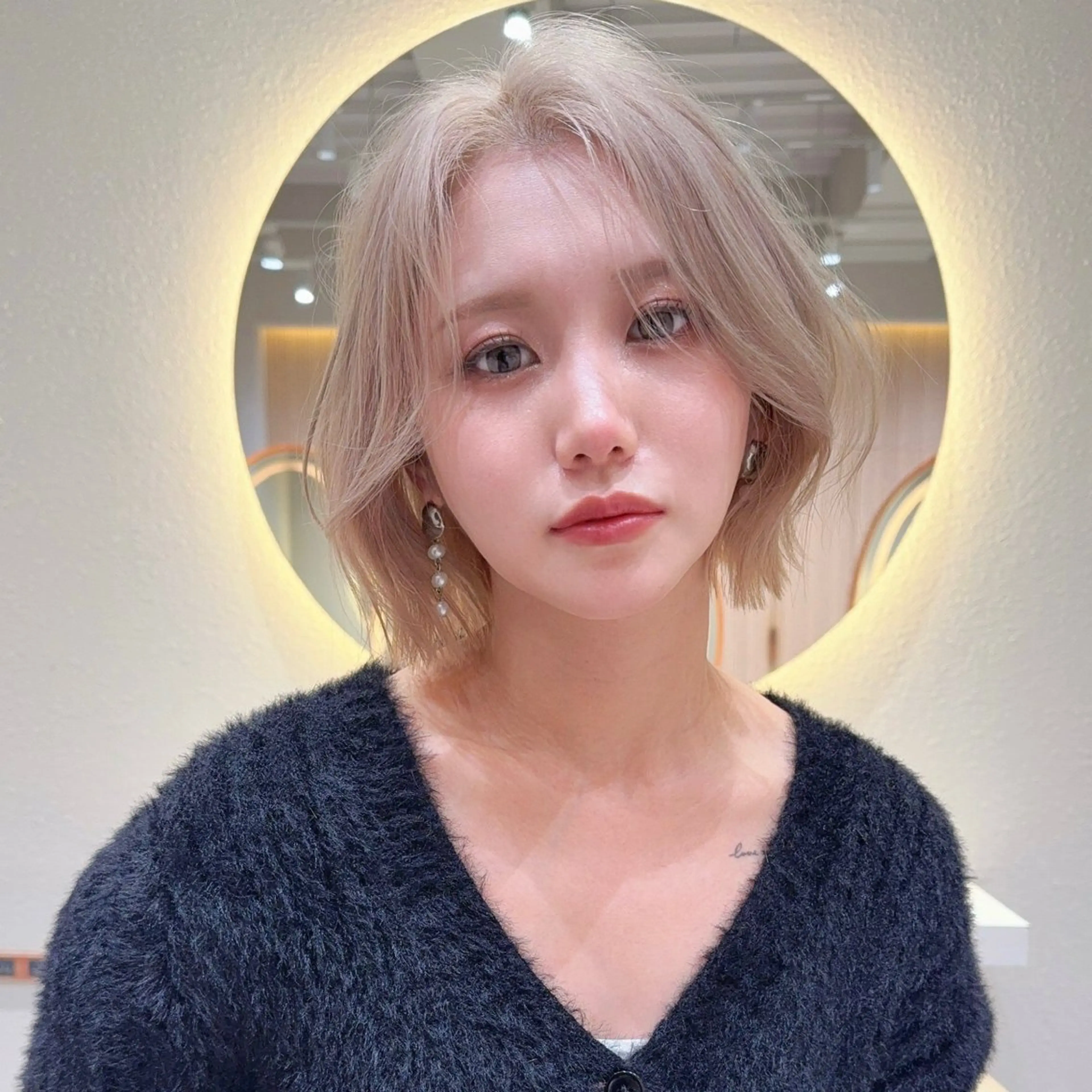 ショート カラー 似合わせカット ヘアカラー レイヤー/髪質改善 Lond ambreのヘアスタイル