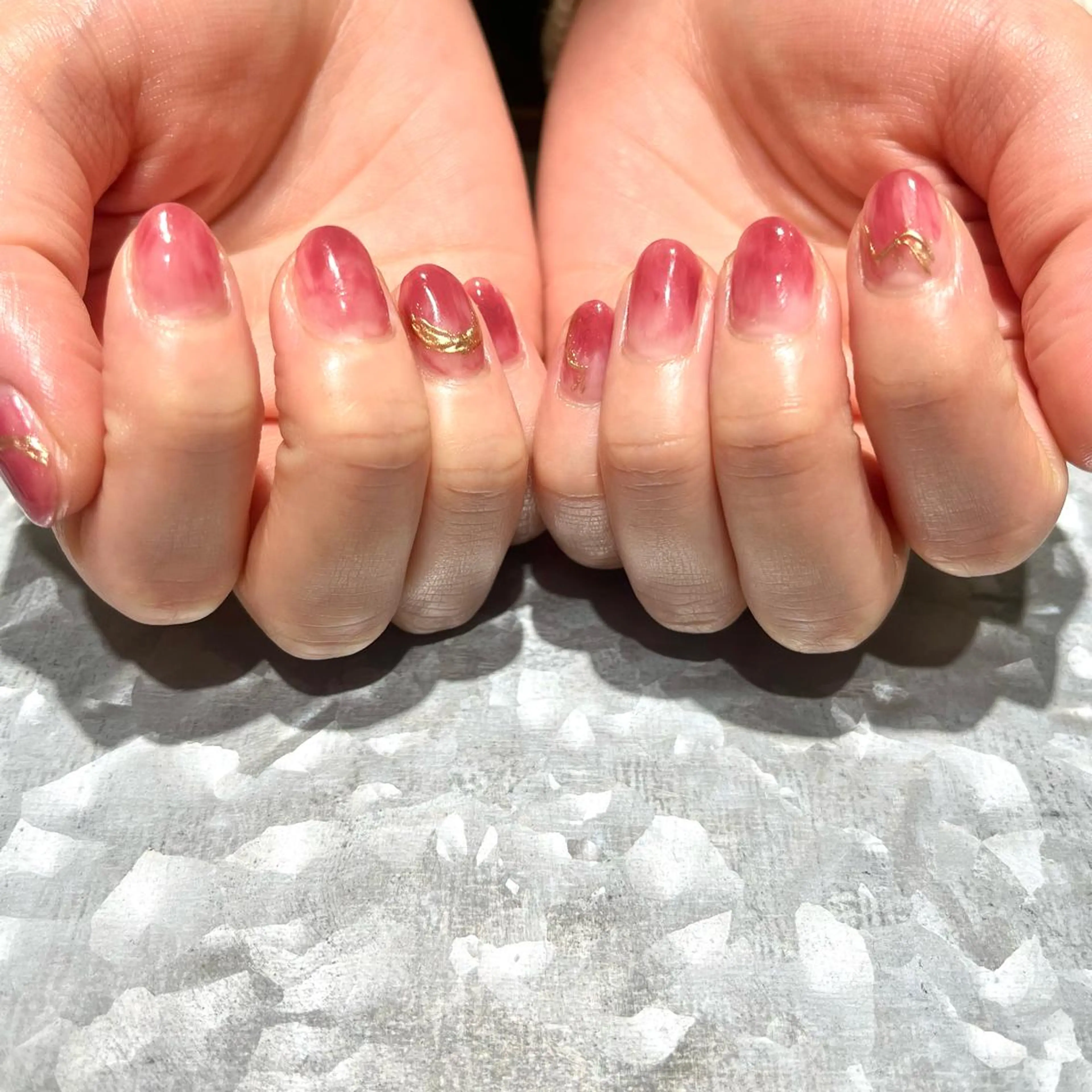 ネイル ニュアンスネイル TRAM-nail moriizumiのネイルデザイン