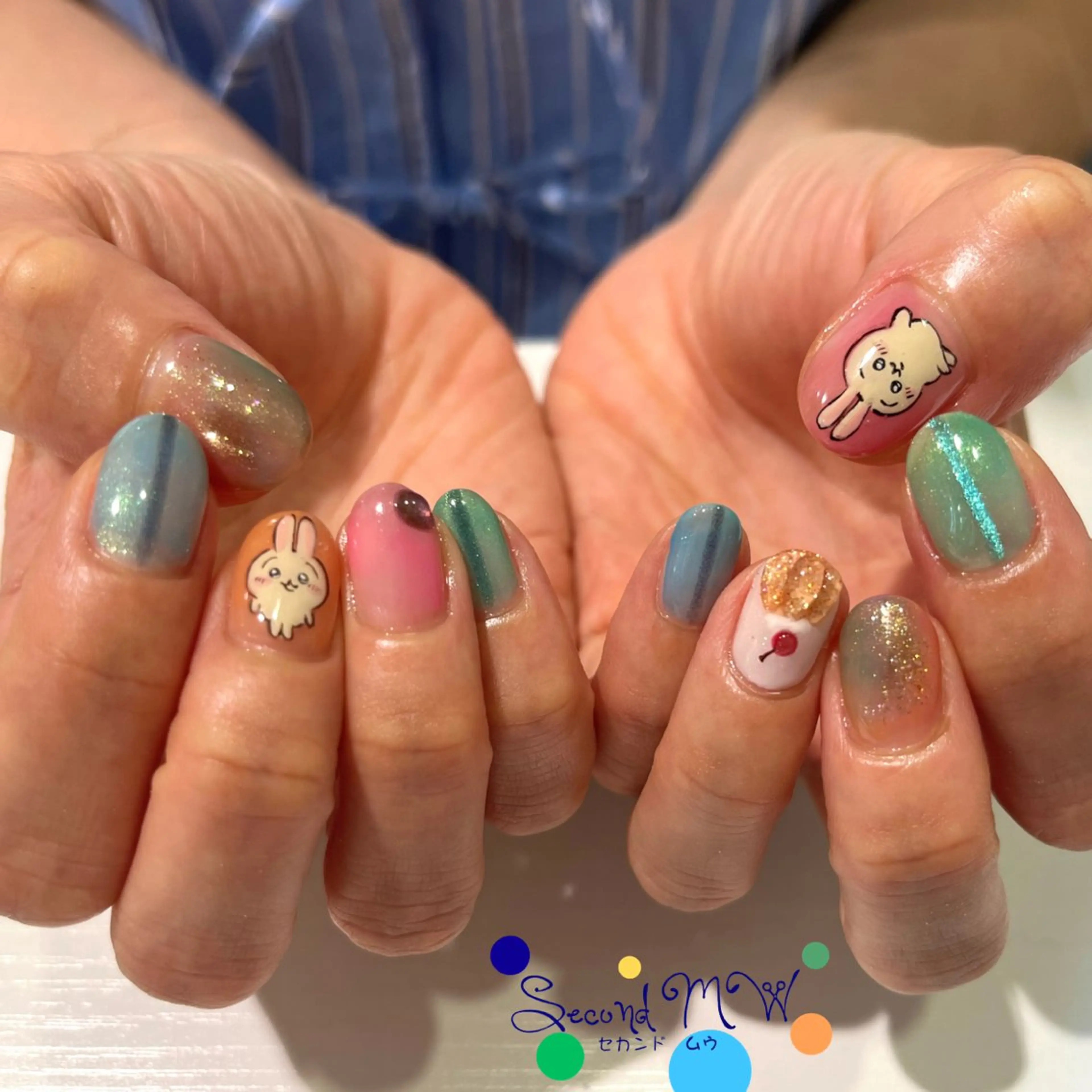 ネイル ハンドネイル Second   MW所属・SecondMW _nail 　川連のネイルデザイン