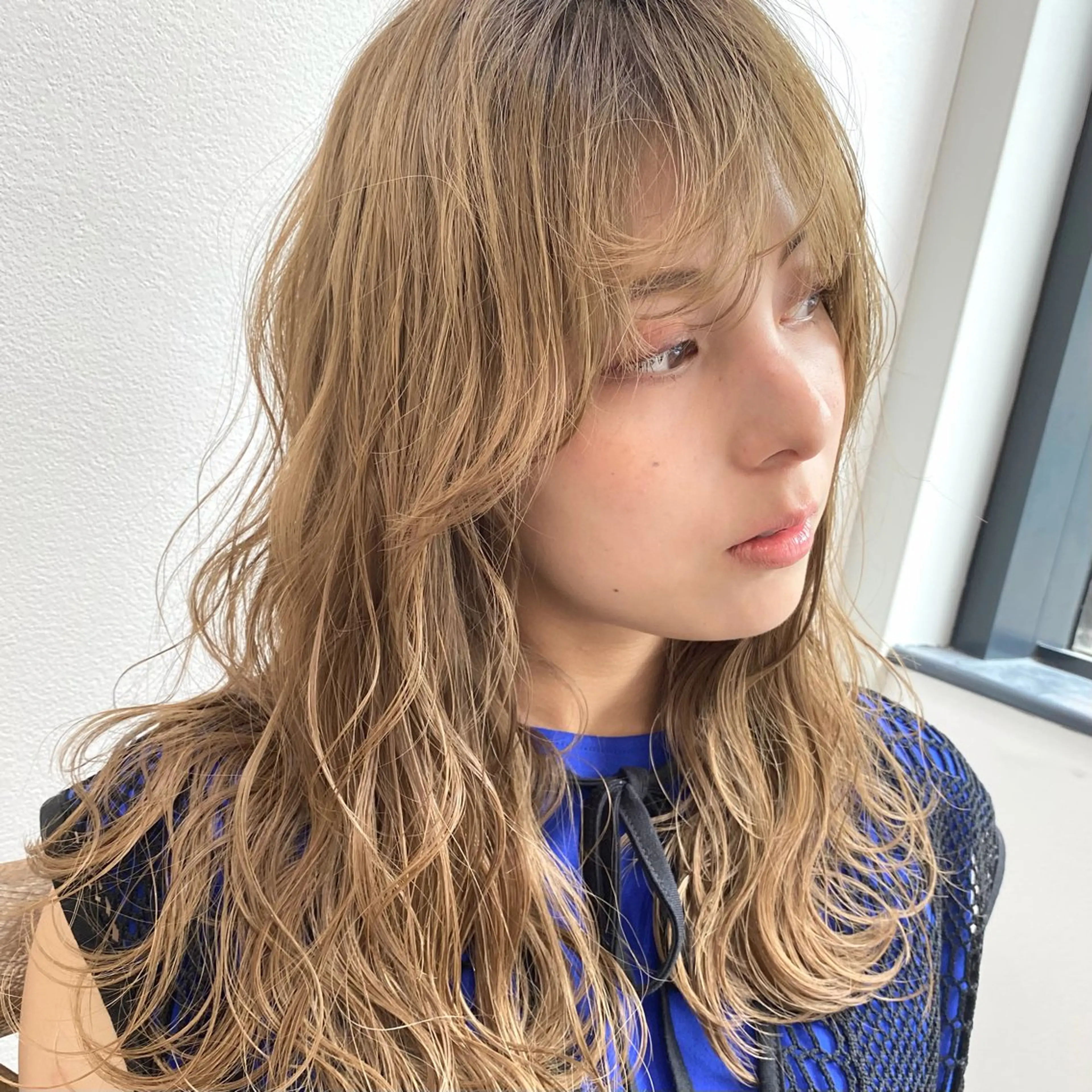 セミロング 上川 開生のヘアスタイル