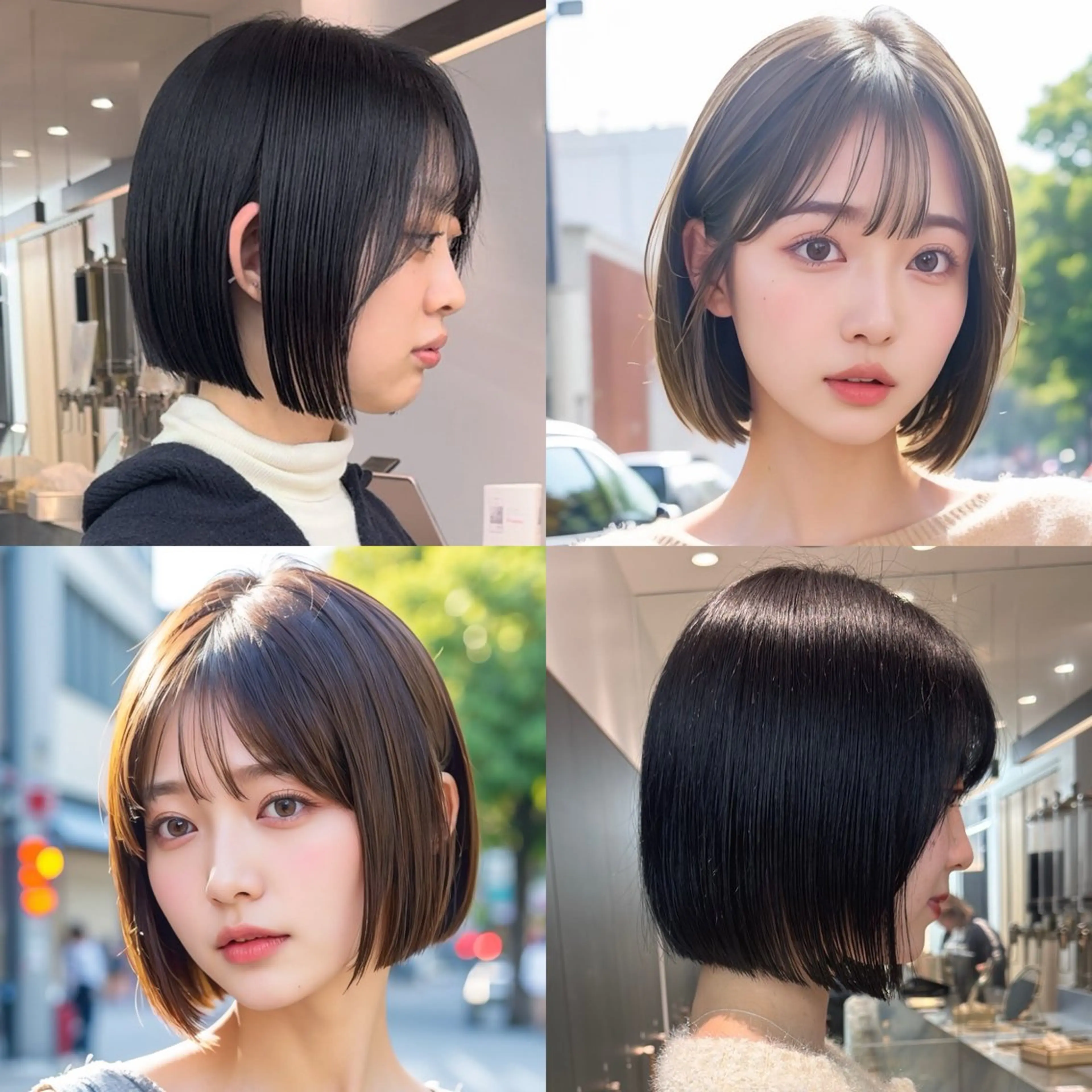 🤍デザインカット+🫧髪質改善HITA5ステップTRの写真