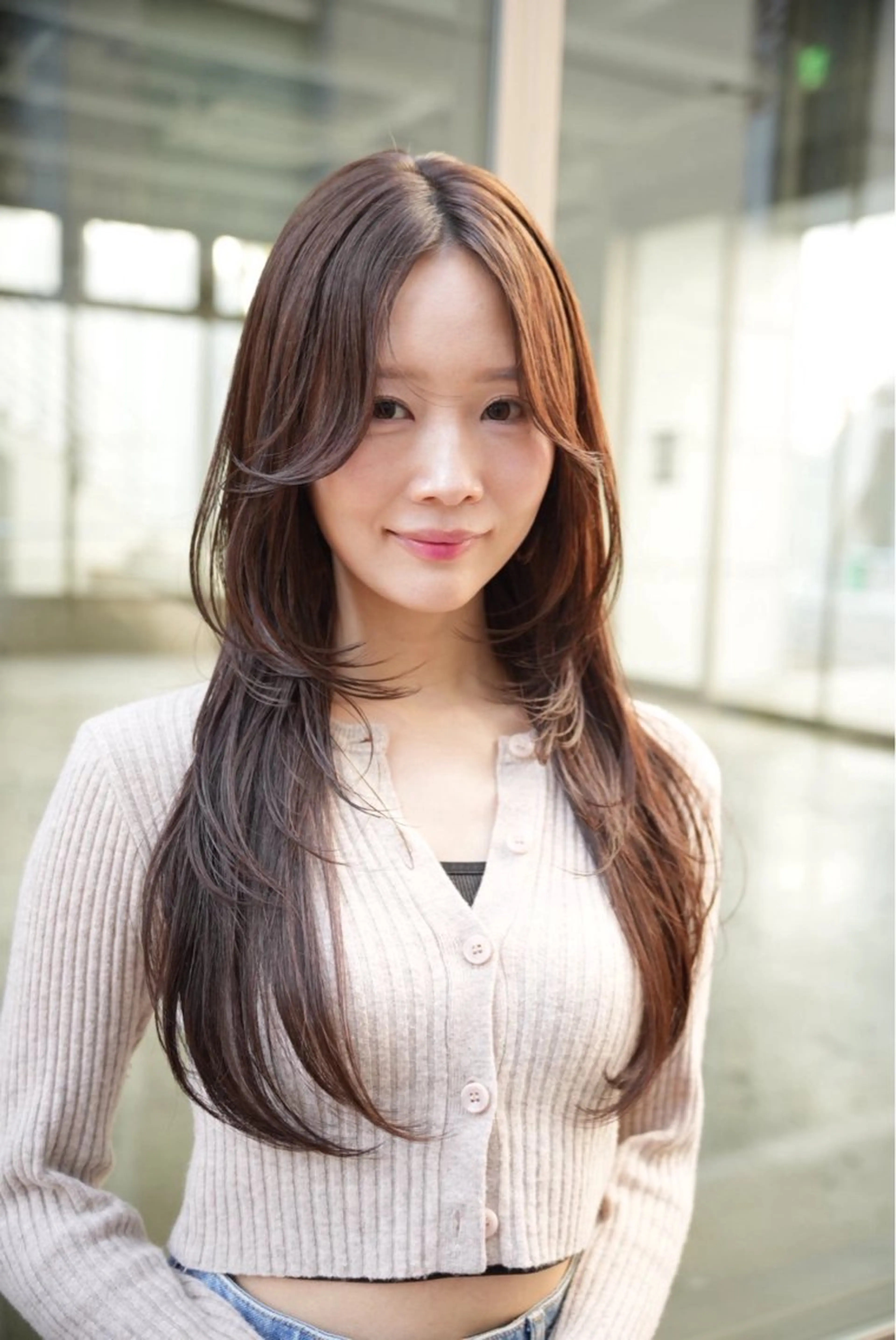 ロング ヘアカラー トリートメント 🖱️透明感カラー ×髪質改善Rikyuのヘアスタイル