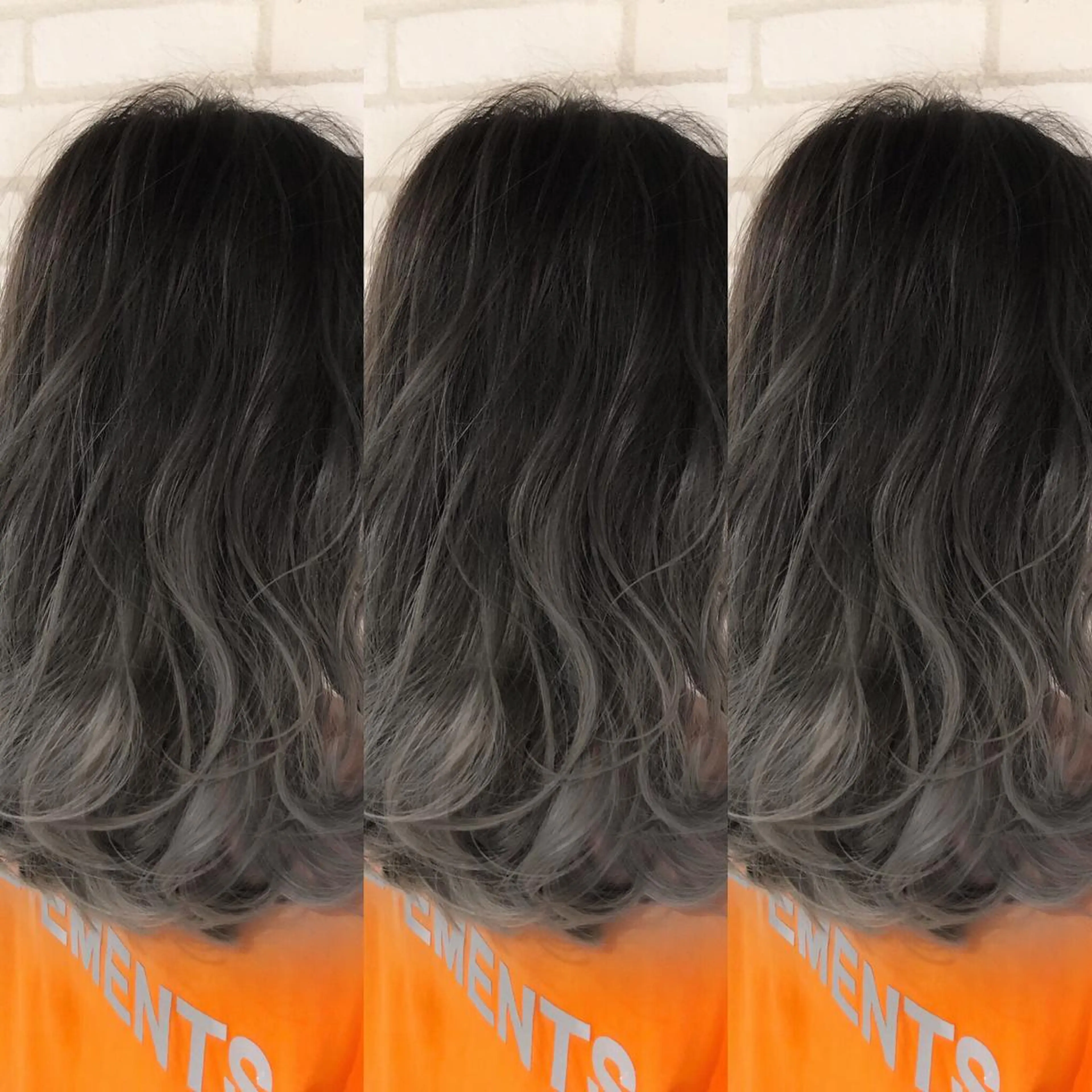 ミディアム カラー 小島 侑衣のヘアスタイル