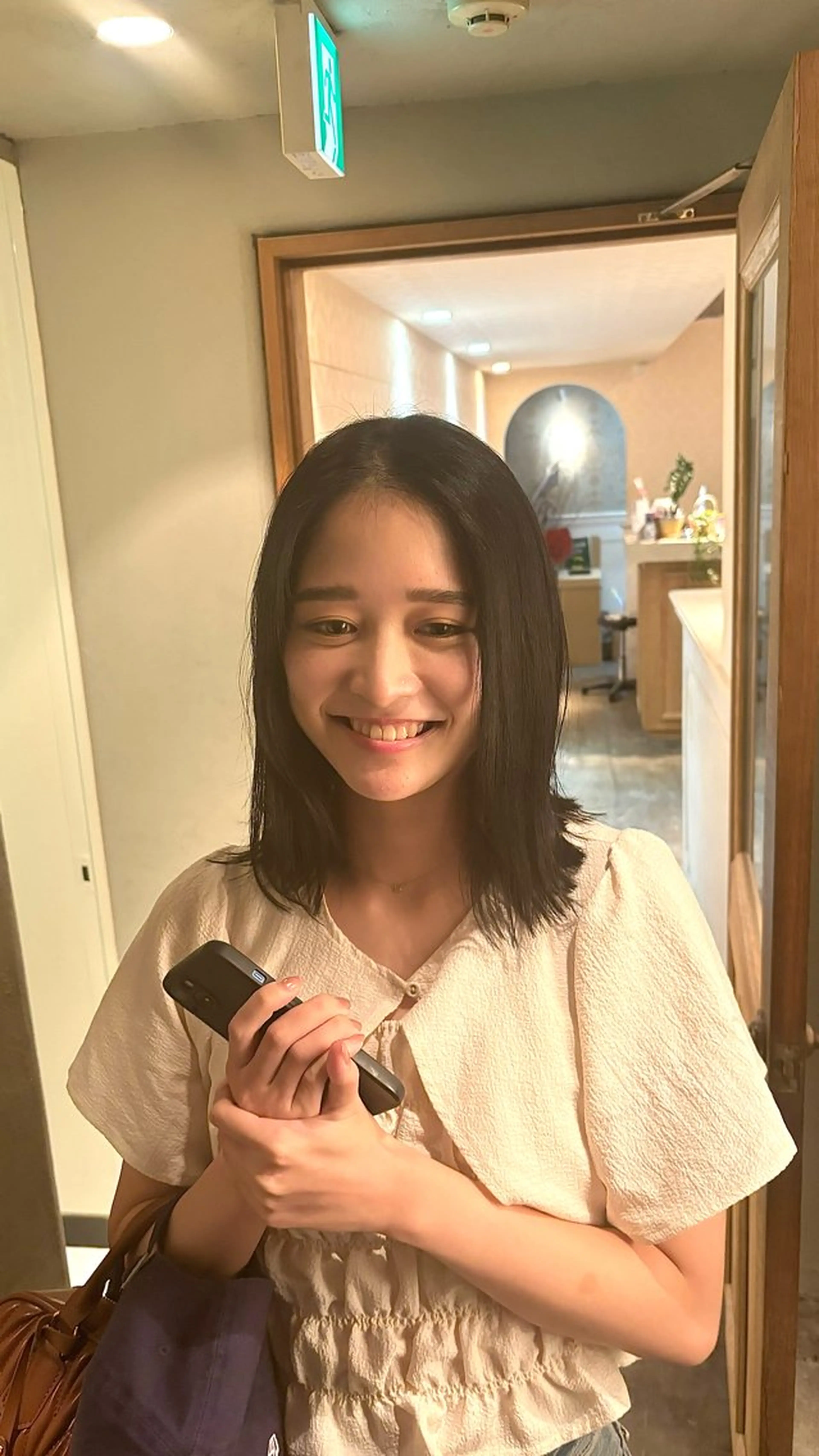 ミディアム カラー 愛され透明感カラー 🤎SUMIRE🤎のヘアスタイル