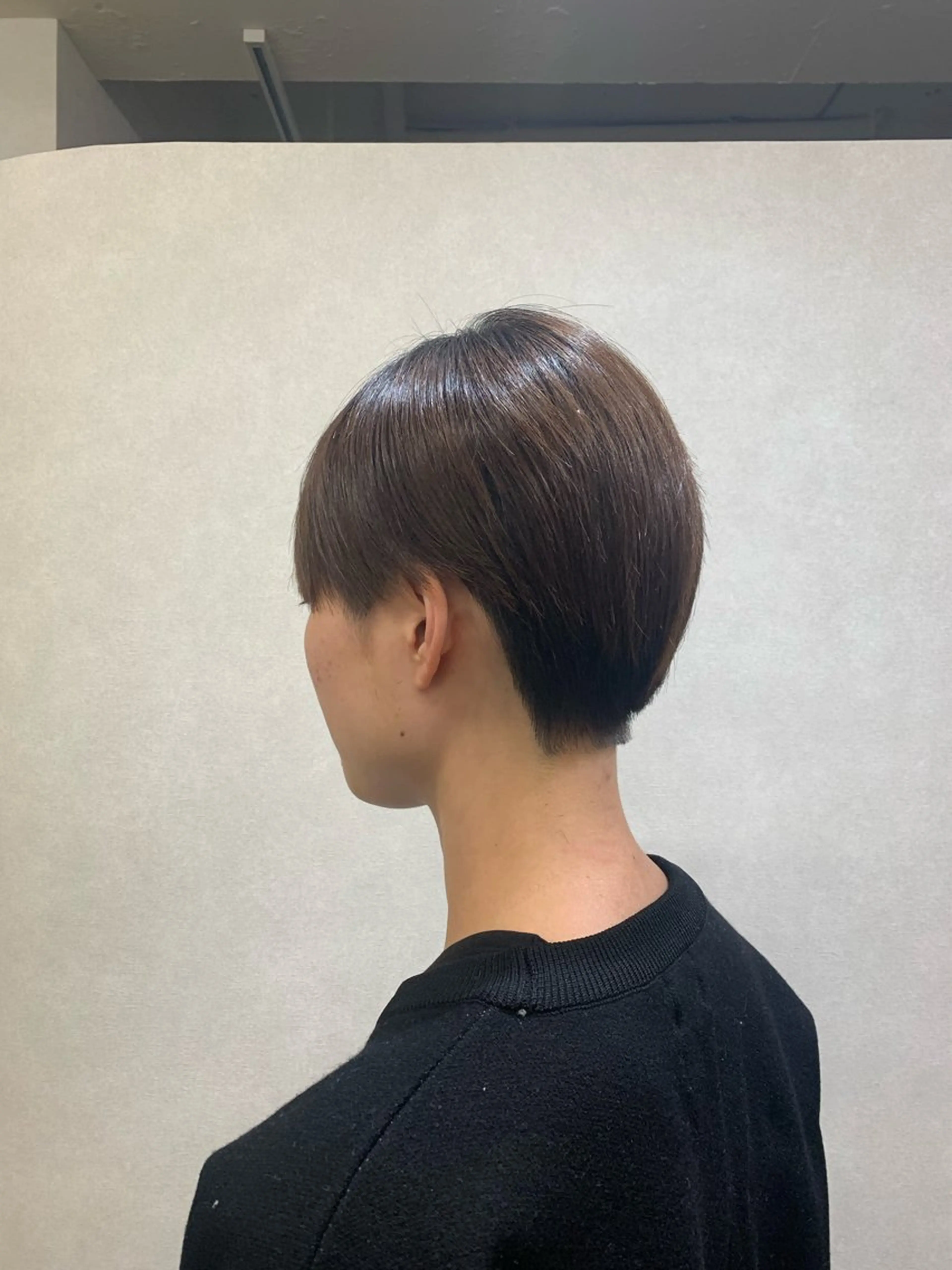 ショート メンズ カット 福永 ちひろのヘアスタイル