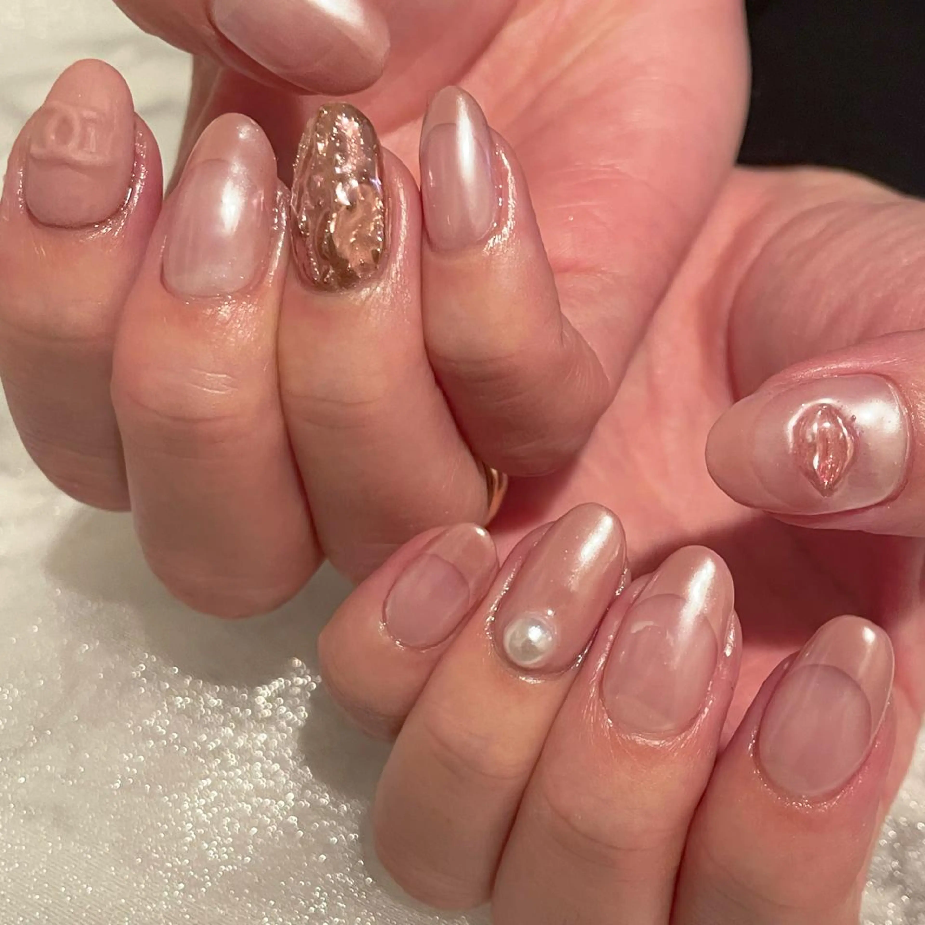 ネイル ハンドネイル ハンドケア lylynail YUUKAのネイルデザイン