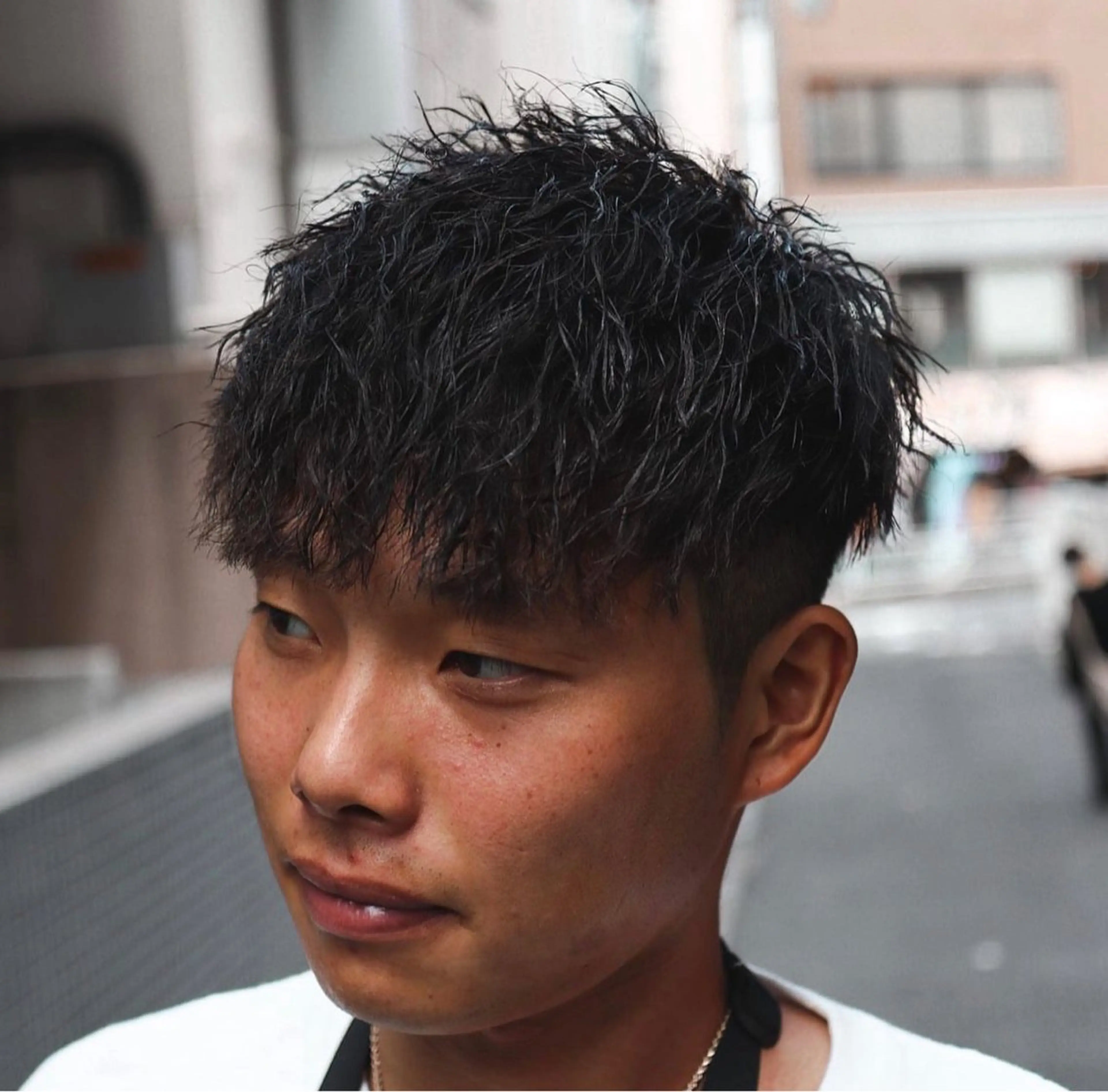 ショート カラー パーマ メンズ 💈men's💈 satoru中目黒のヘアスタイル