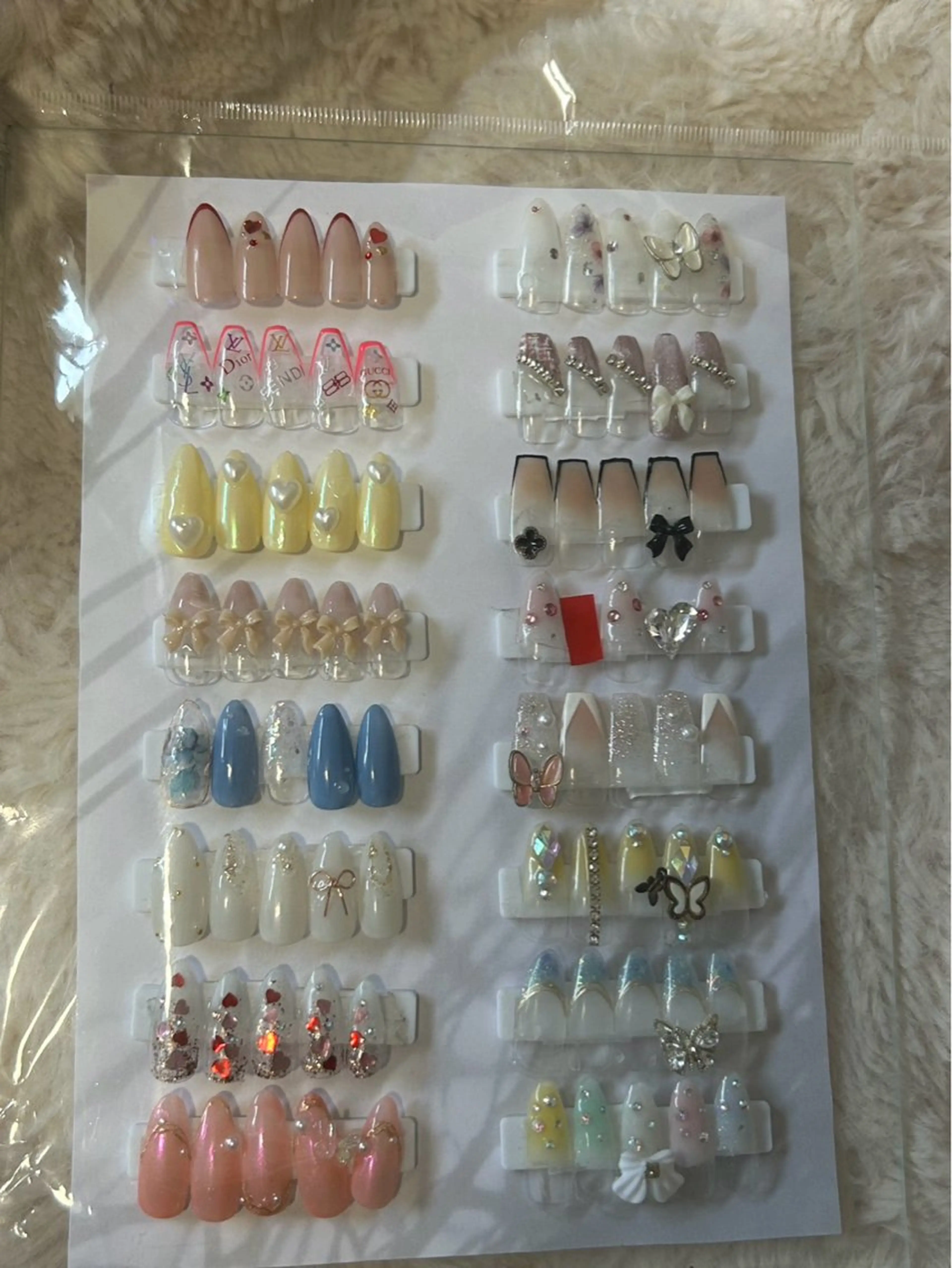 定額デザイン🌸(オフなし)マグネット/フラッシュ/グリッター/ラメ/ミラー/ワンカラーの写真