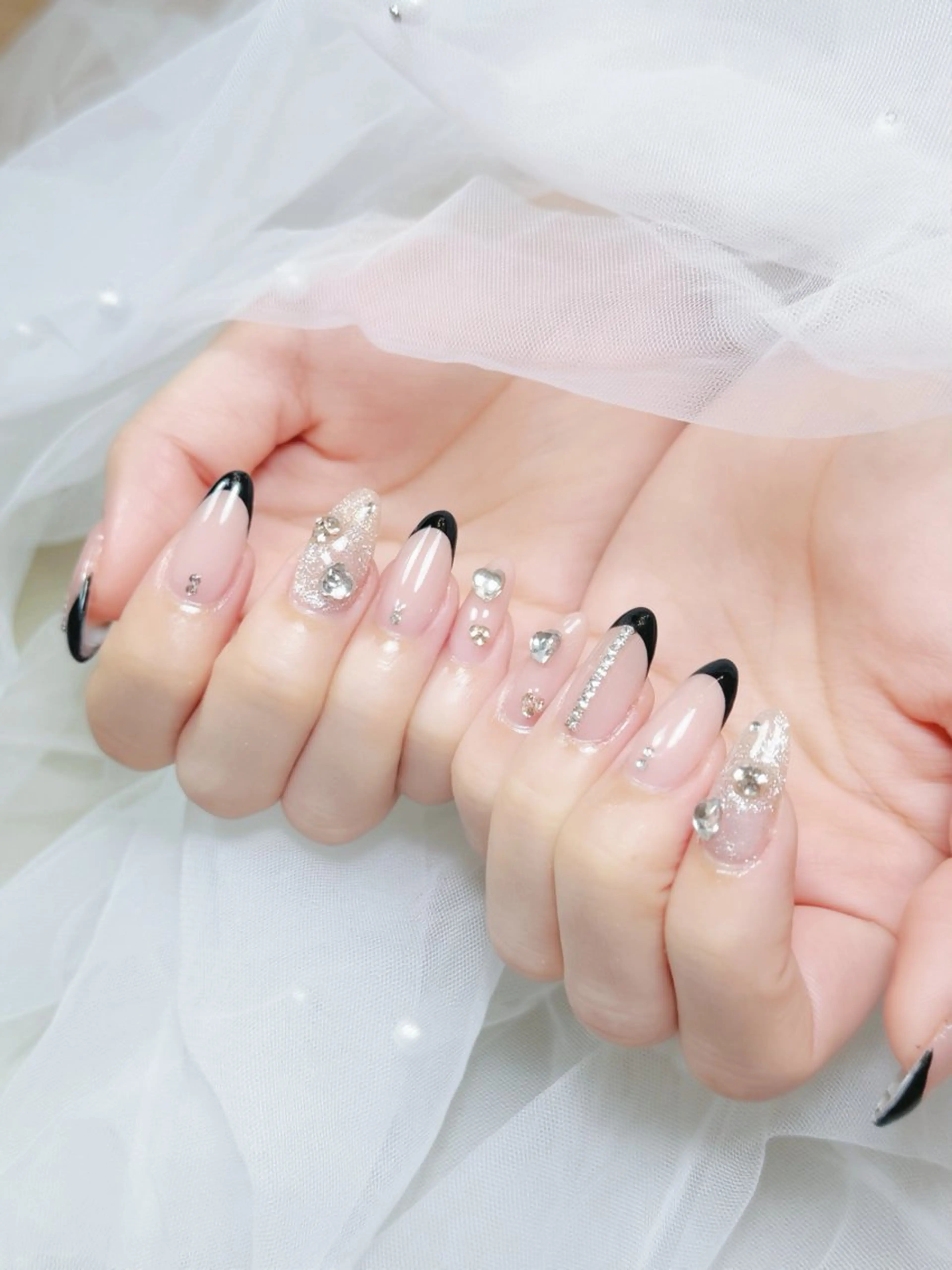 ネイル フレンチネイル ワンホンネイル S. Hanaのネイルデザイン