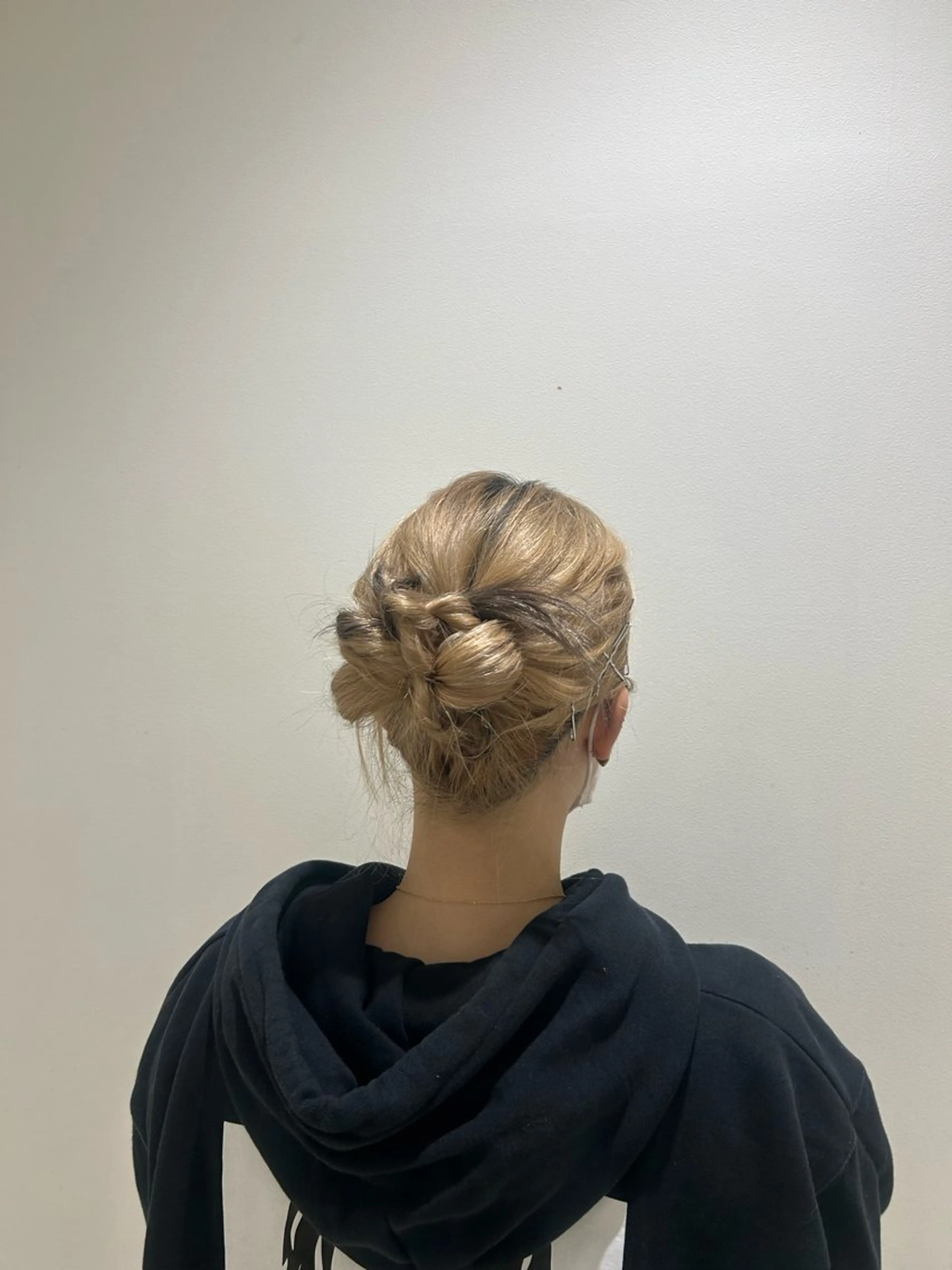 セミロング ヘアアレンジ 韓国風ヘア ヘアセット sweep天神 REIKAのヘアスタイル