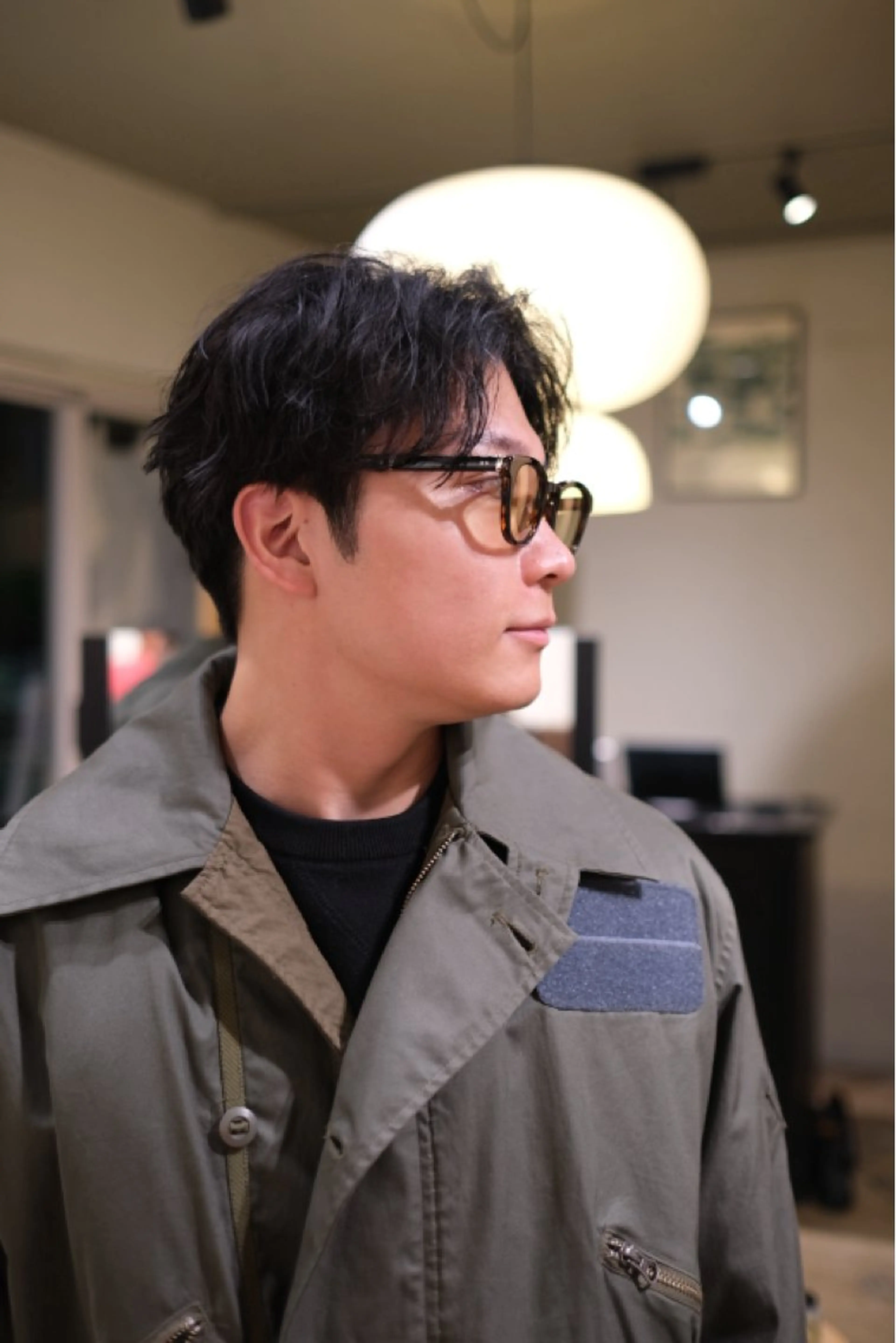 メンズ メンズパーマ いしだ りょうのヘアスタイル