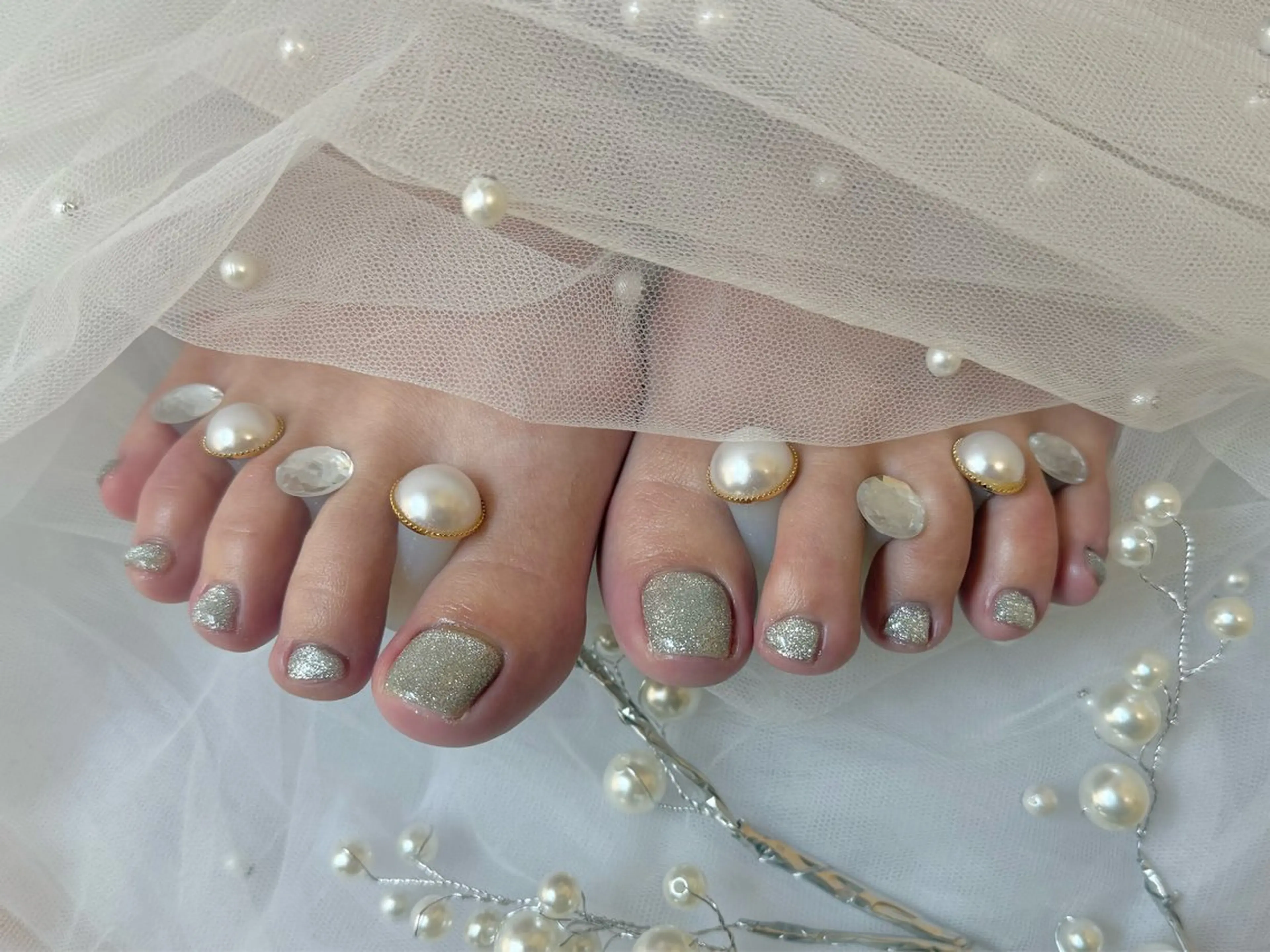 ネイル フットネイル ëmma nail_ by chulaのネイルデザイン