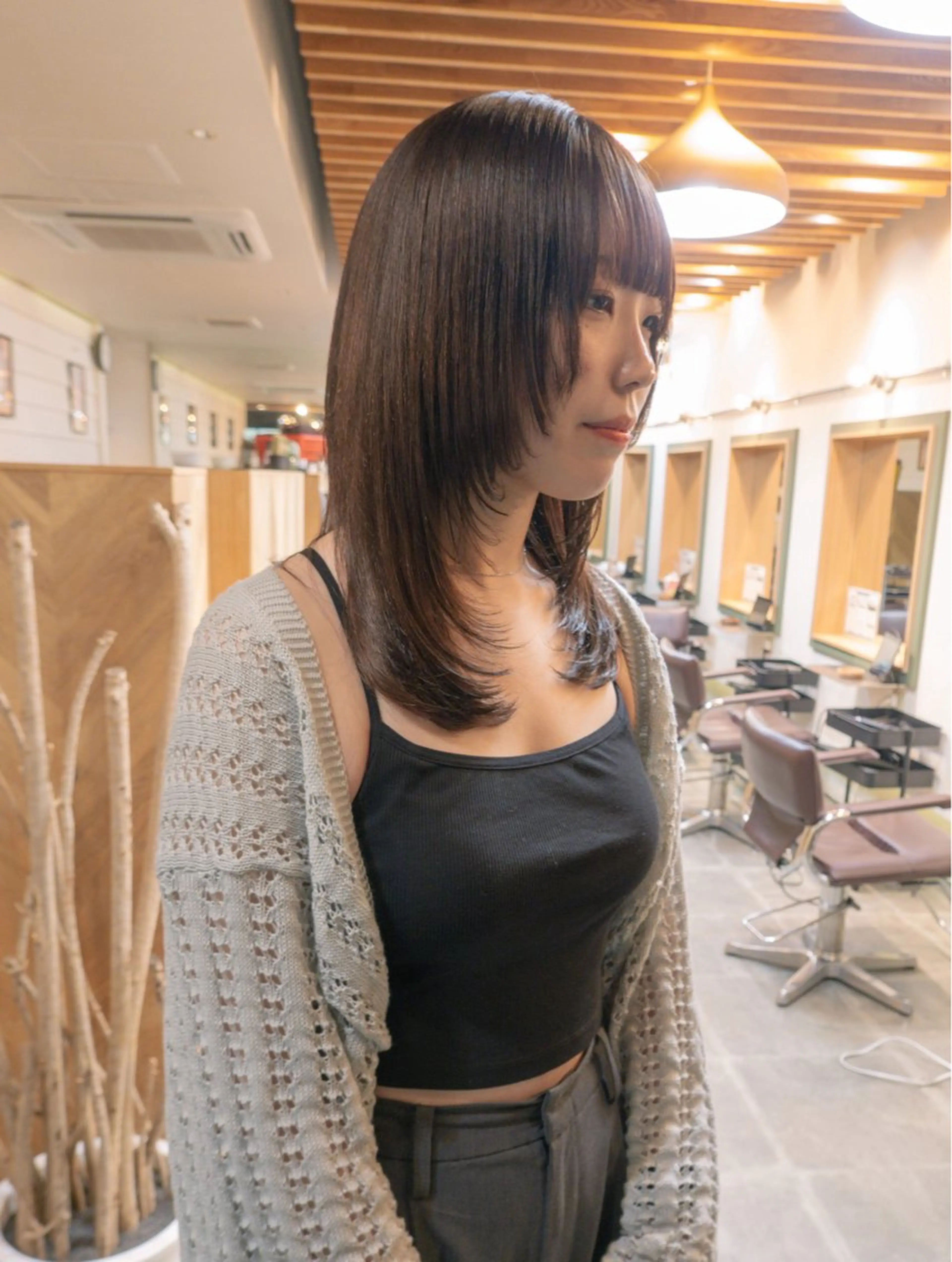 ロング 【ボブ】縮毛矯正/ 船橋駅5分/鈴木杏美のヘアスタイル