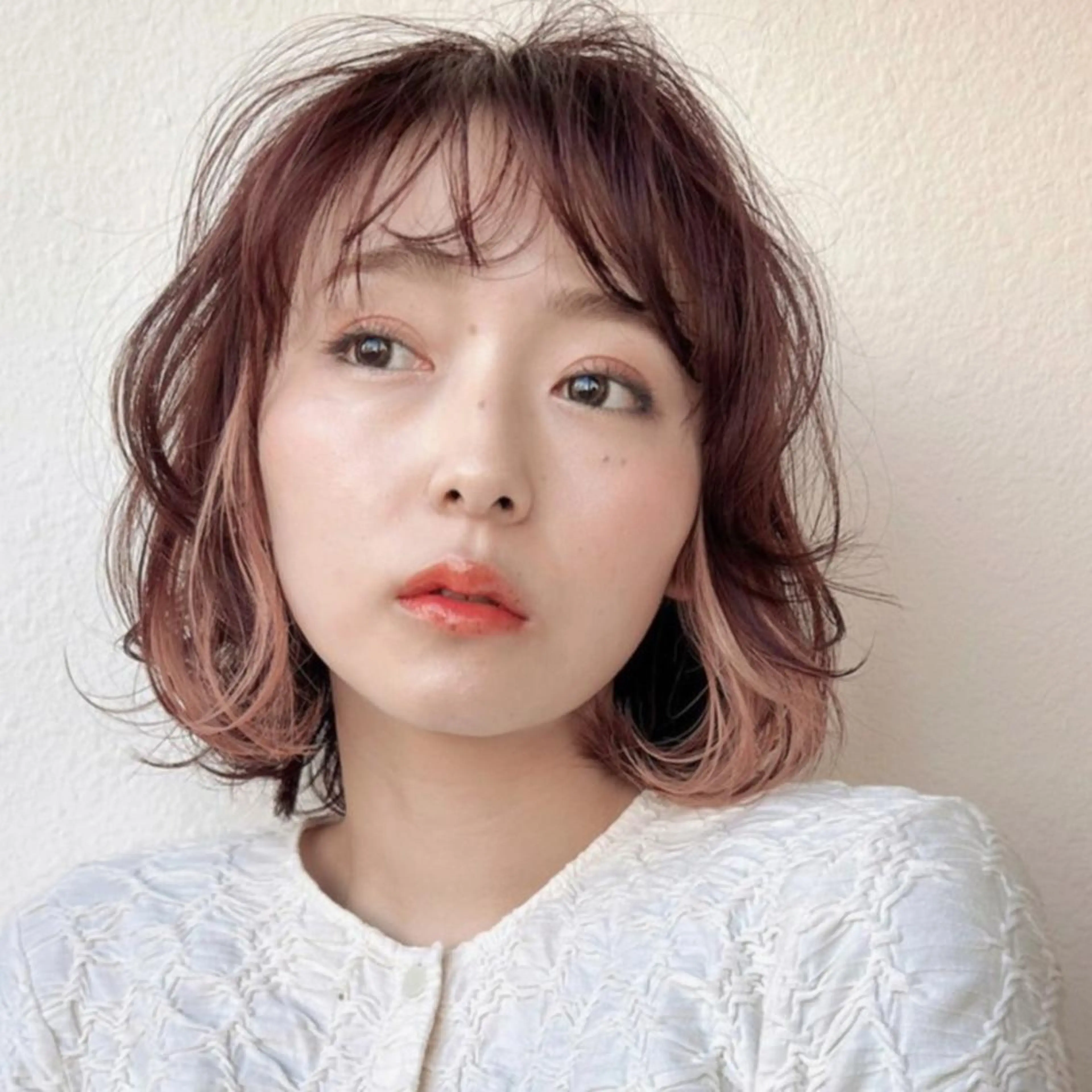 カット+<インナーカラーorハイライト>+全体カラー+選べるトリートメントの写真