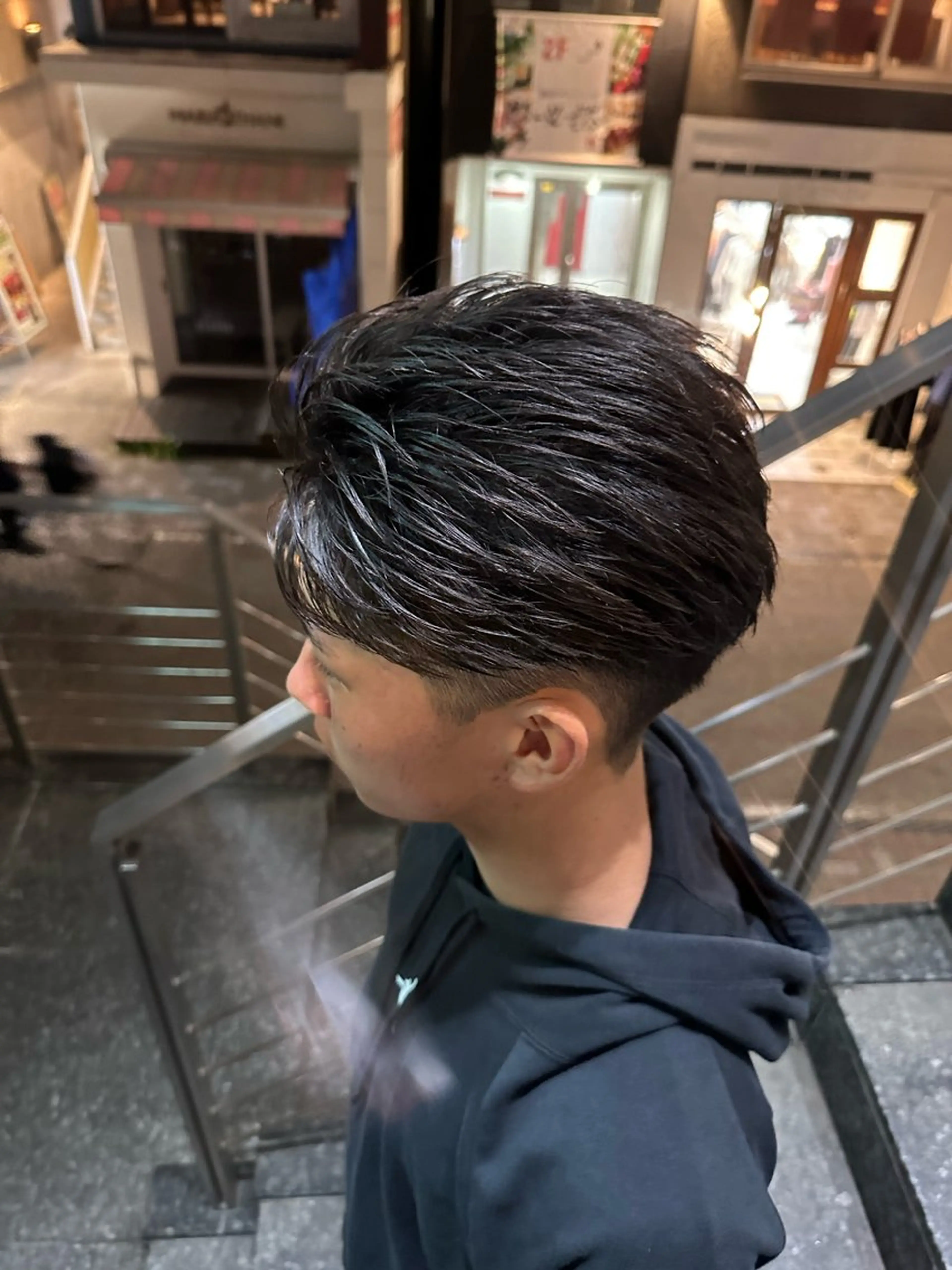 ショート ヘアアレンジ メンズ メンズヘア静岡 ✂︎Ryuheiのヘアスタイル