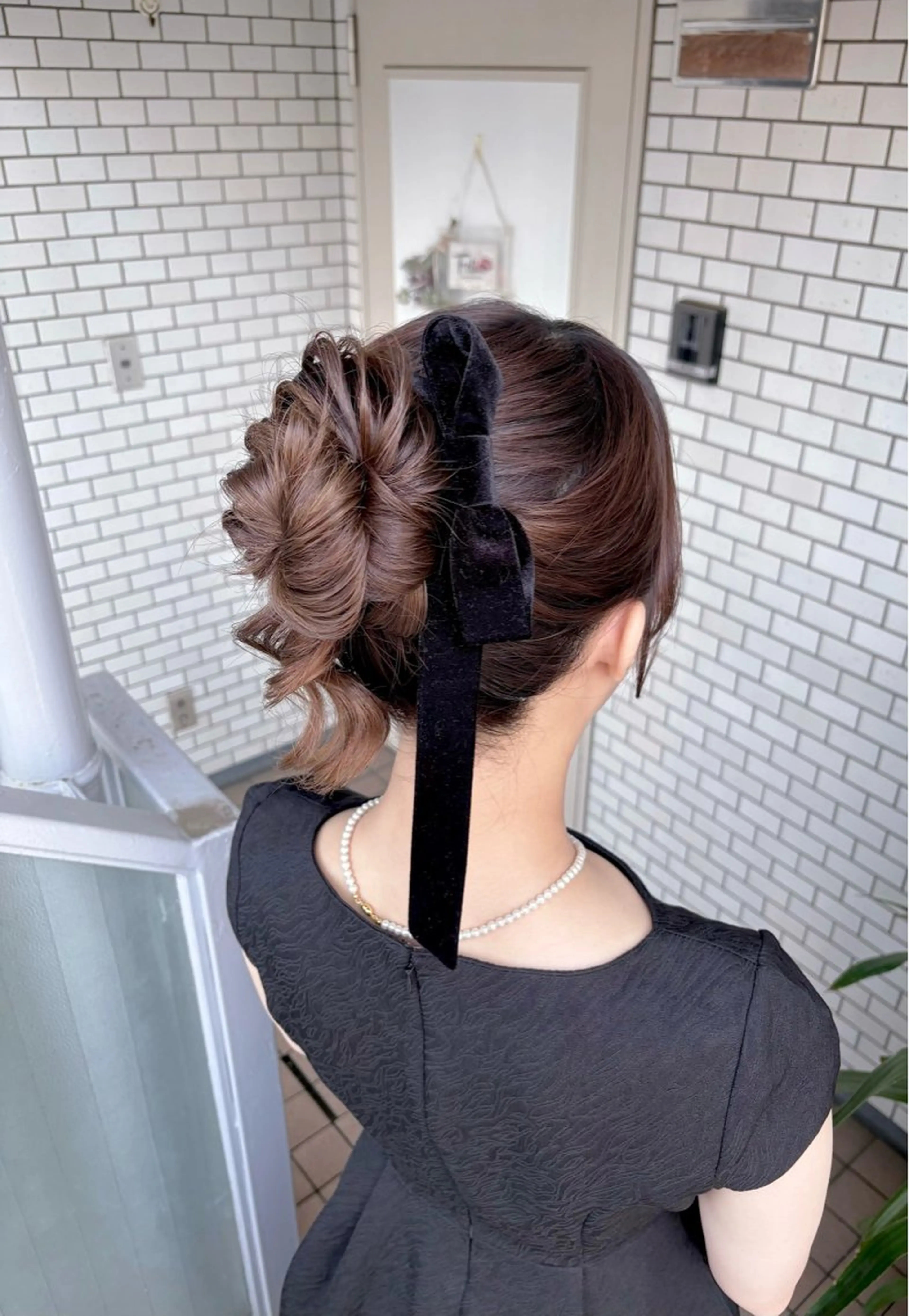 ロング ヘアアレンジ ヘアセット 参列♡デートゆるふわ ヘアメイク🎀みゆうのヘアスタイル