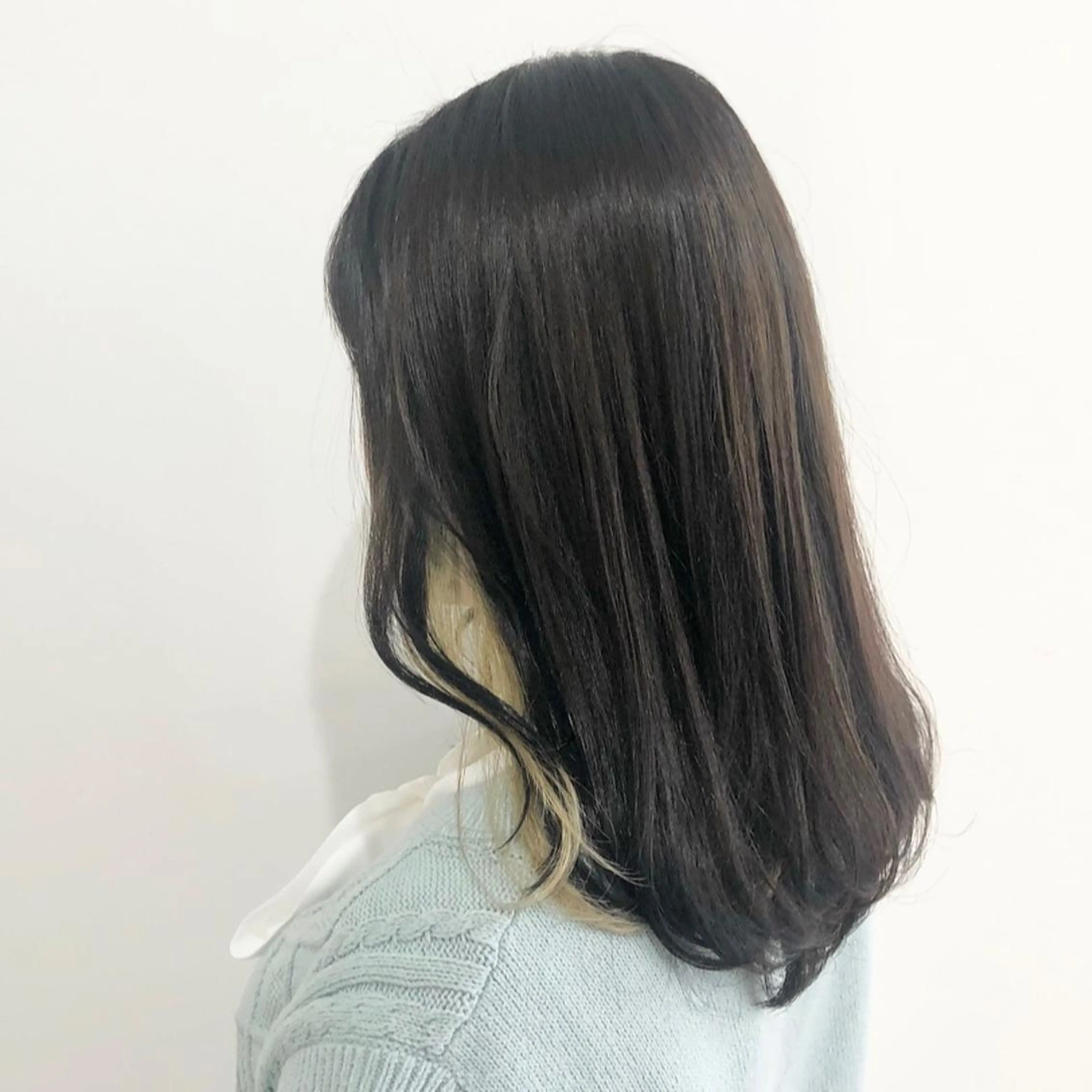 ミディアム カラー お洒落パーマ/ 艶カラー/michiのヘアスタイル