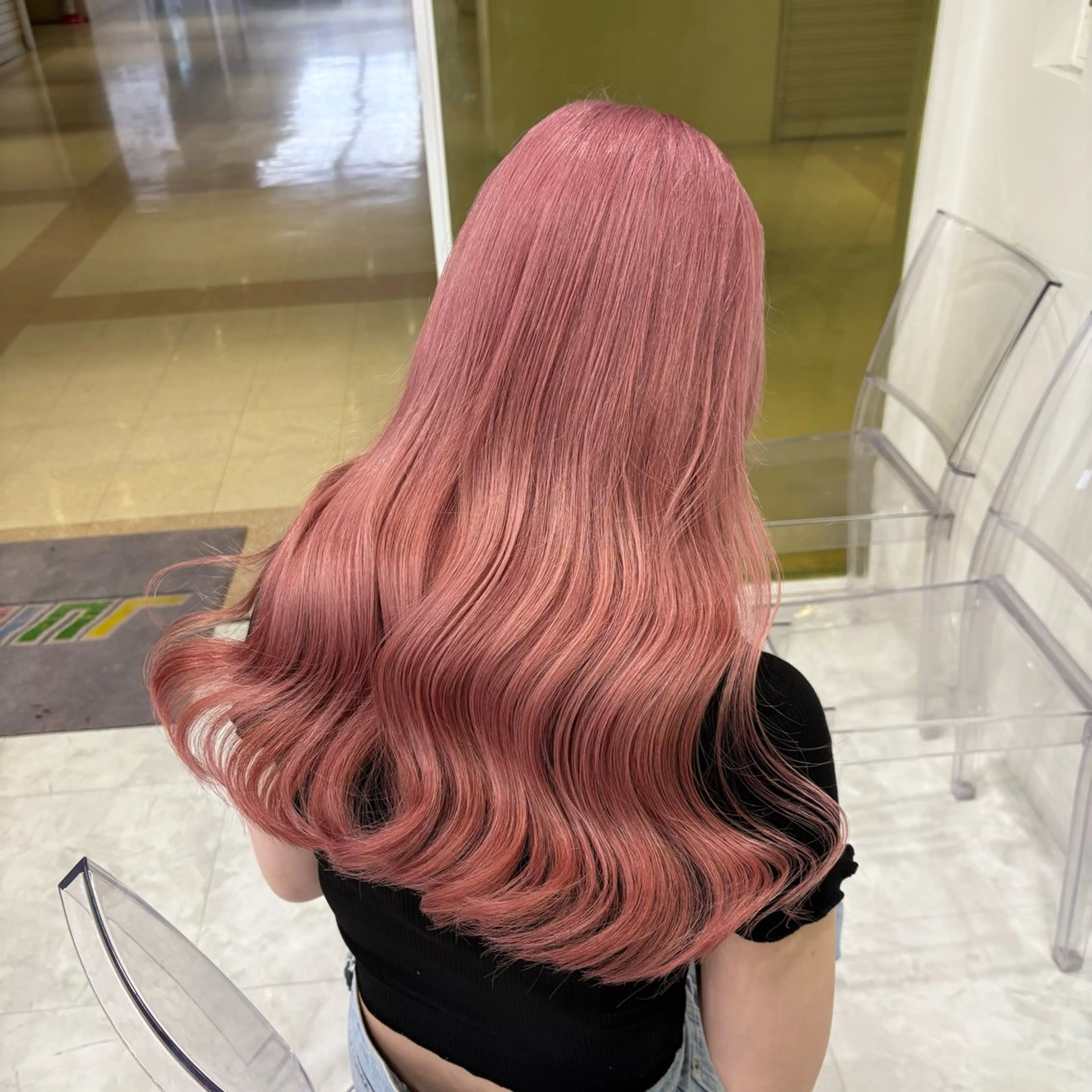 カラー ヘアカラー トリートメント akari🎀🤍 ガーリーstyleのヘアスタイル