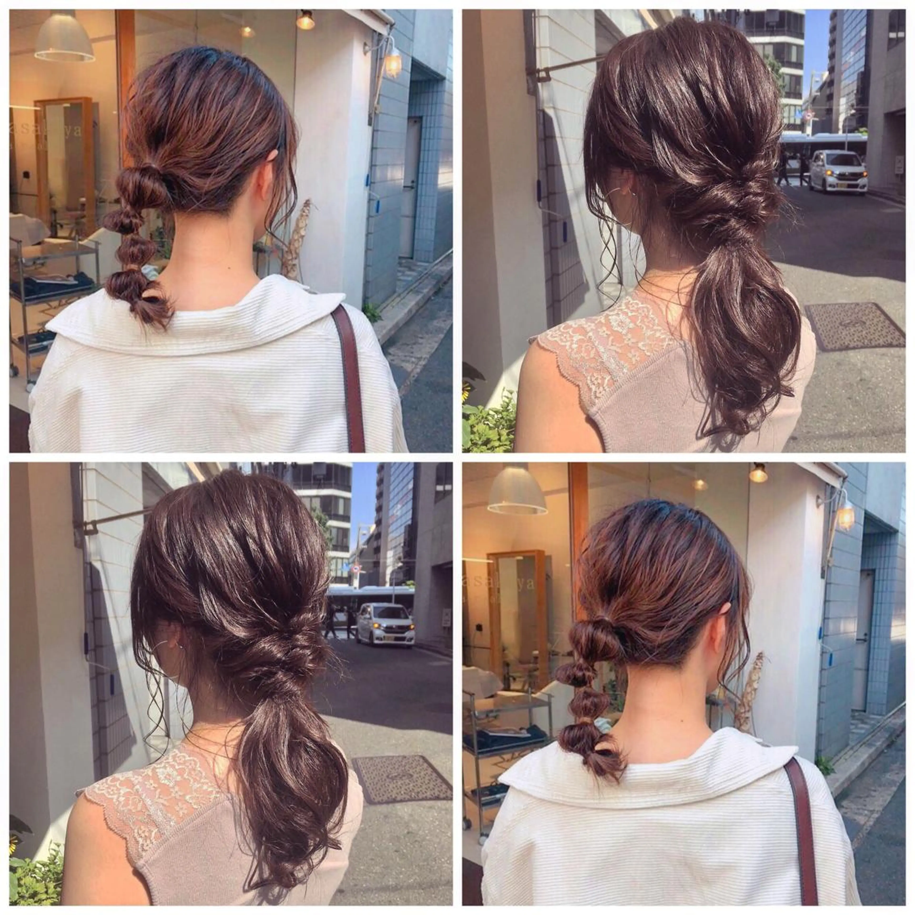 ヘアアレンジ 安永 涼のヘアスタイル