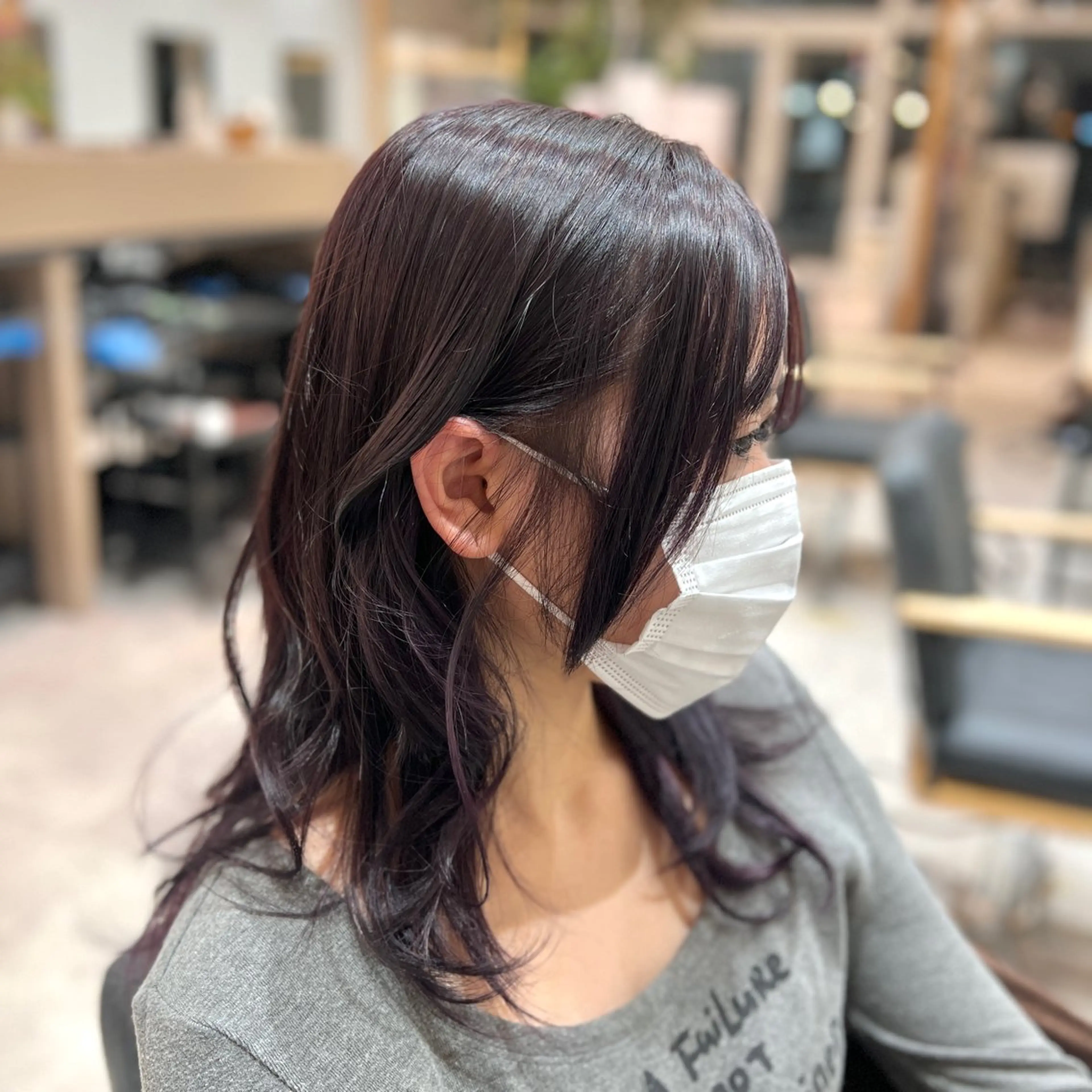 カラー ブリーチ ヘアカラー 中谷 安里のヘアスタイル