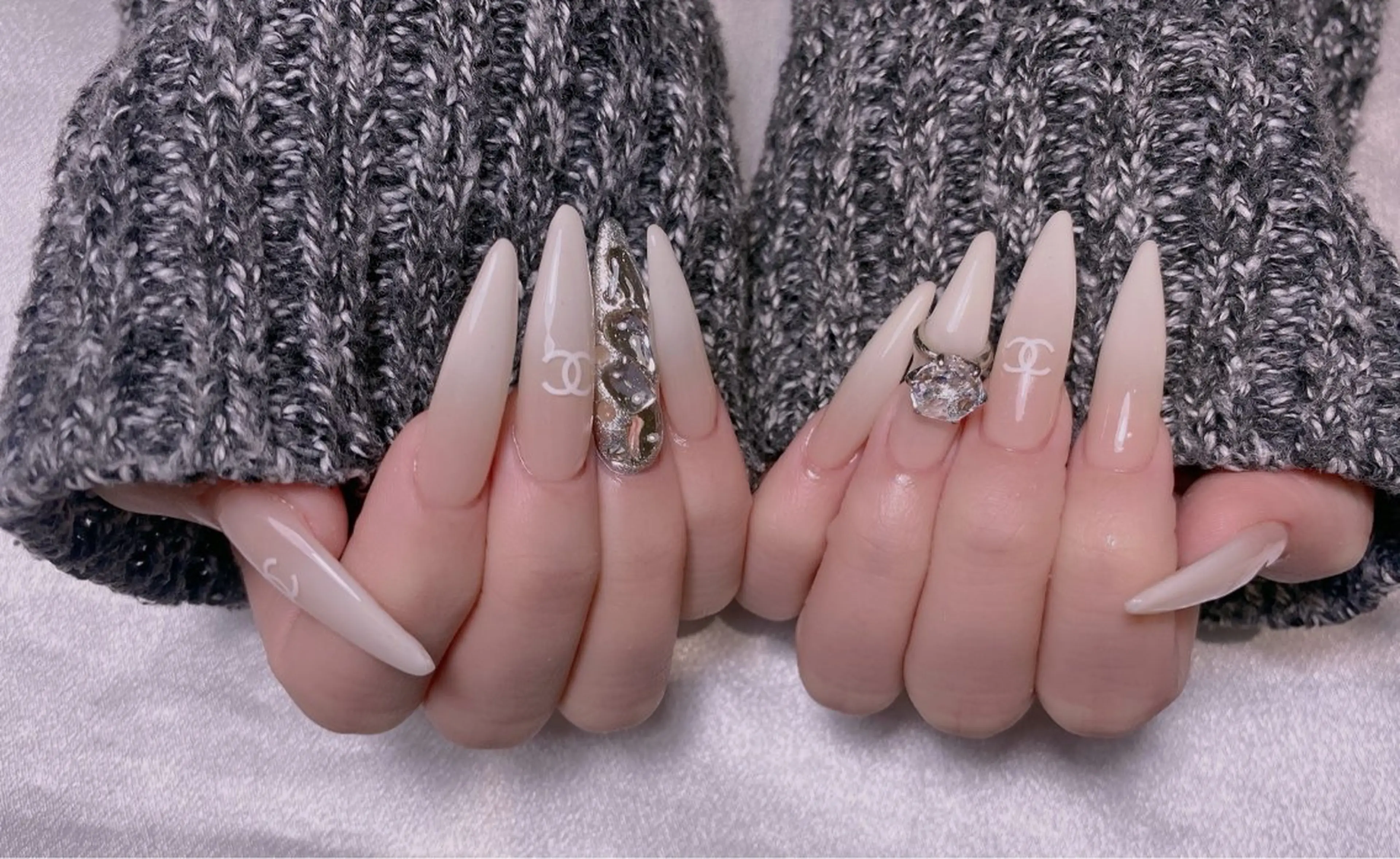 ネイル ハンドネイル 長さだし専門店 M2　rikaのネイルデザイン