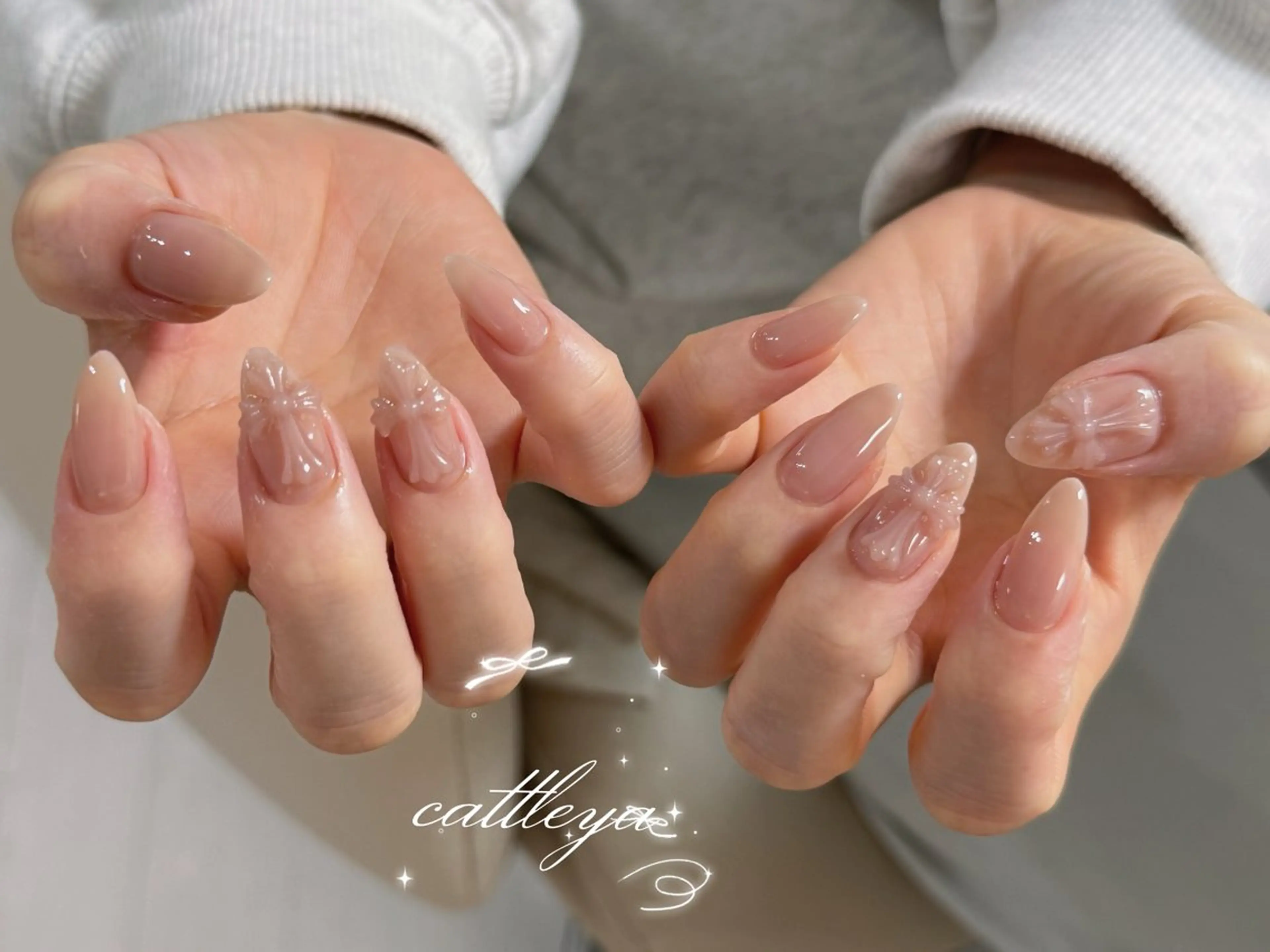 ネイル ハンドネイル ˖⊹Cattleya 吉祥寺♡˖ ⊹のネイルデザイン