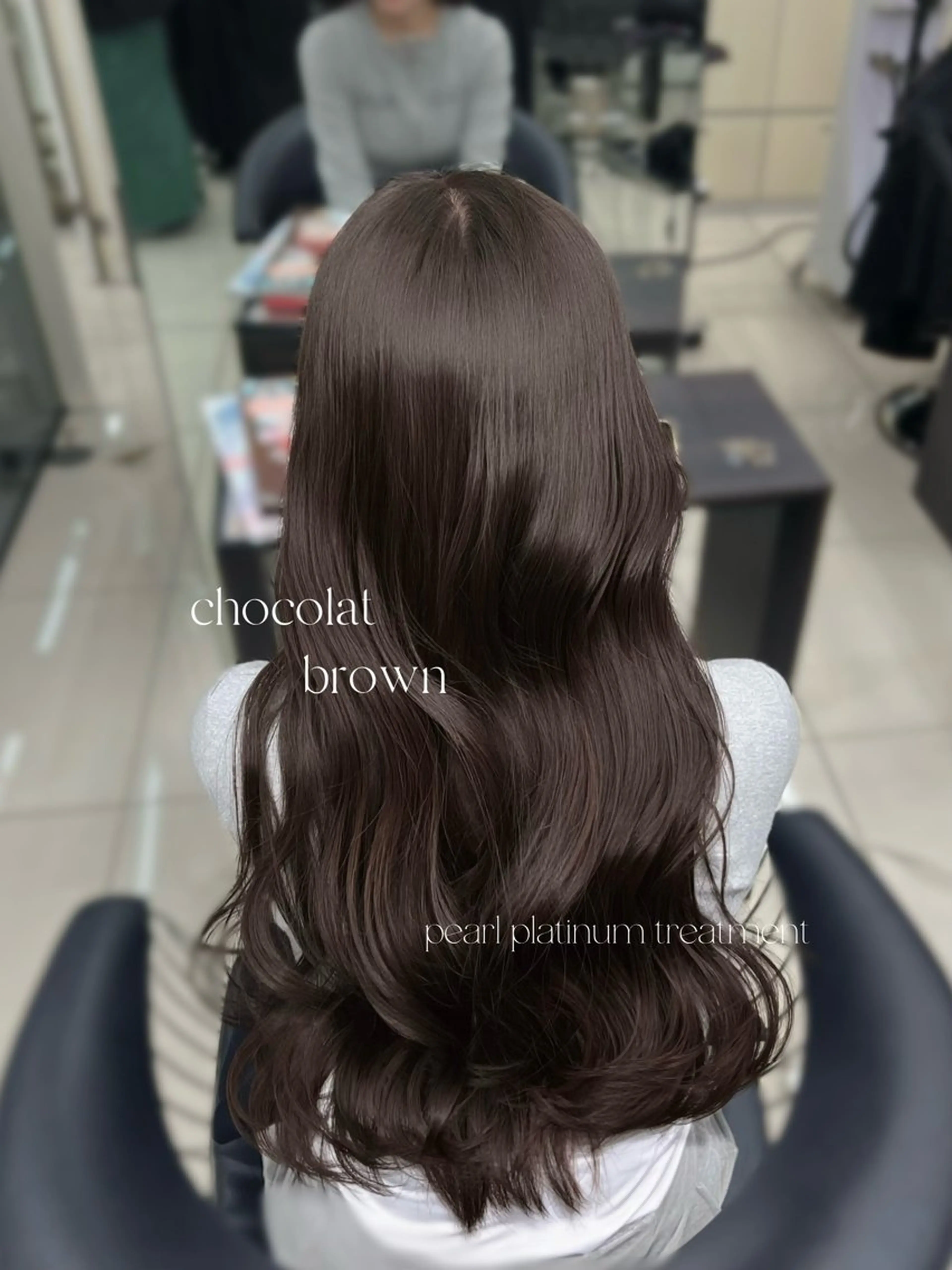 ロング ヘアカラー トリートメント レイヤー×艶髪🤎. 𝜗𝜚hitomiのヘアスタイル