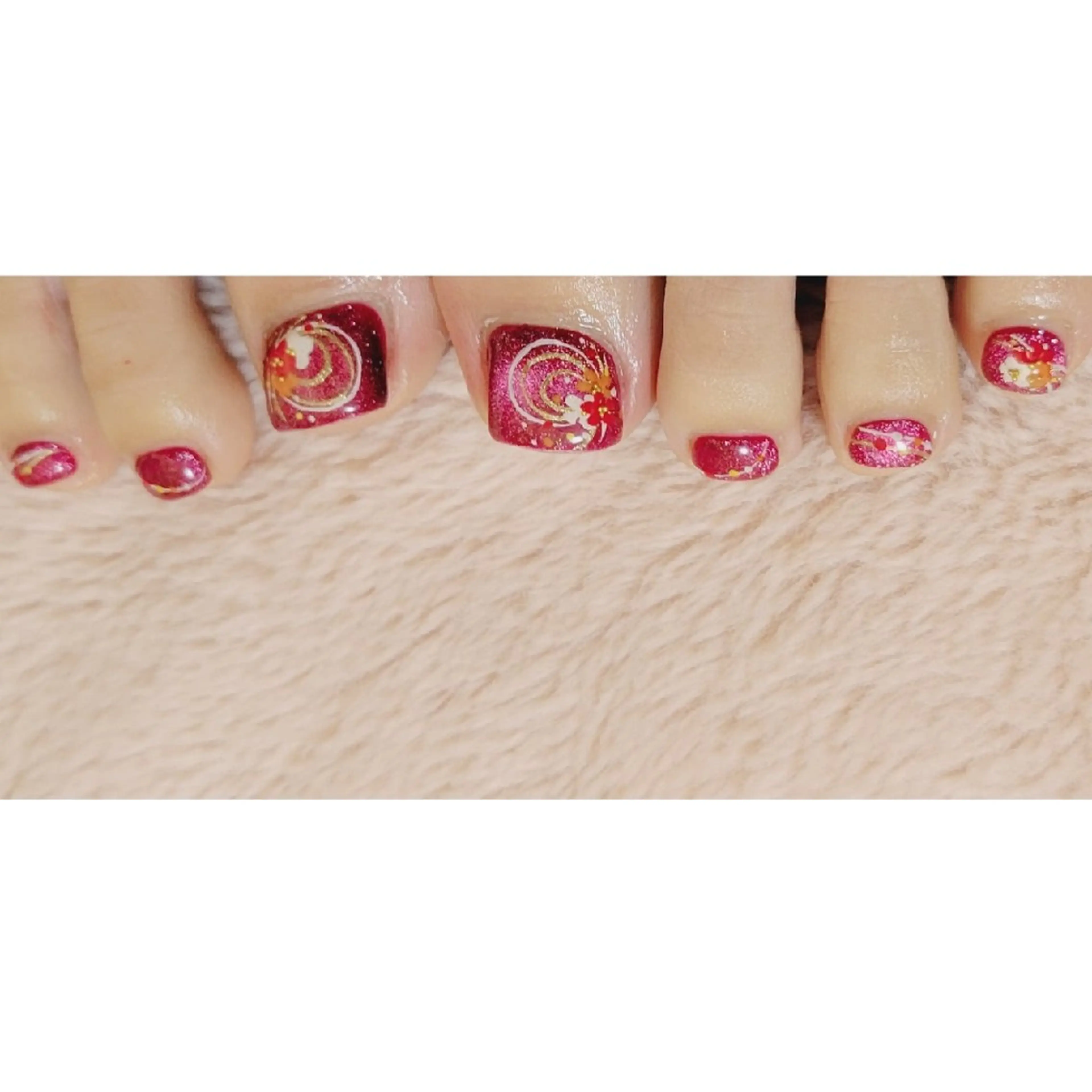 ネイル フットネイル ネイルサロンほっこり kanaのネイルデザイン