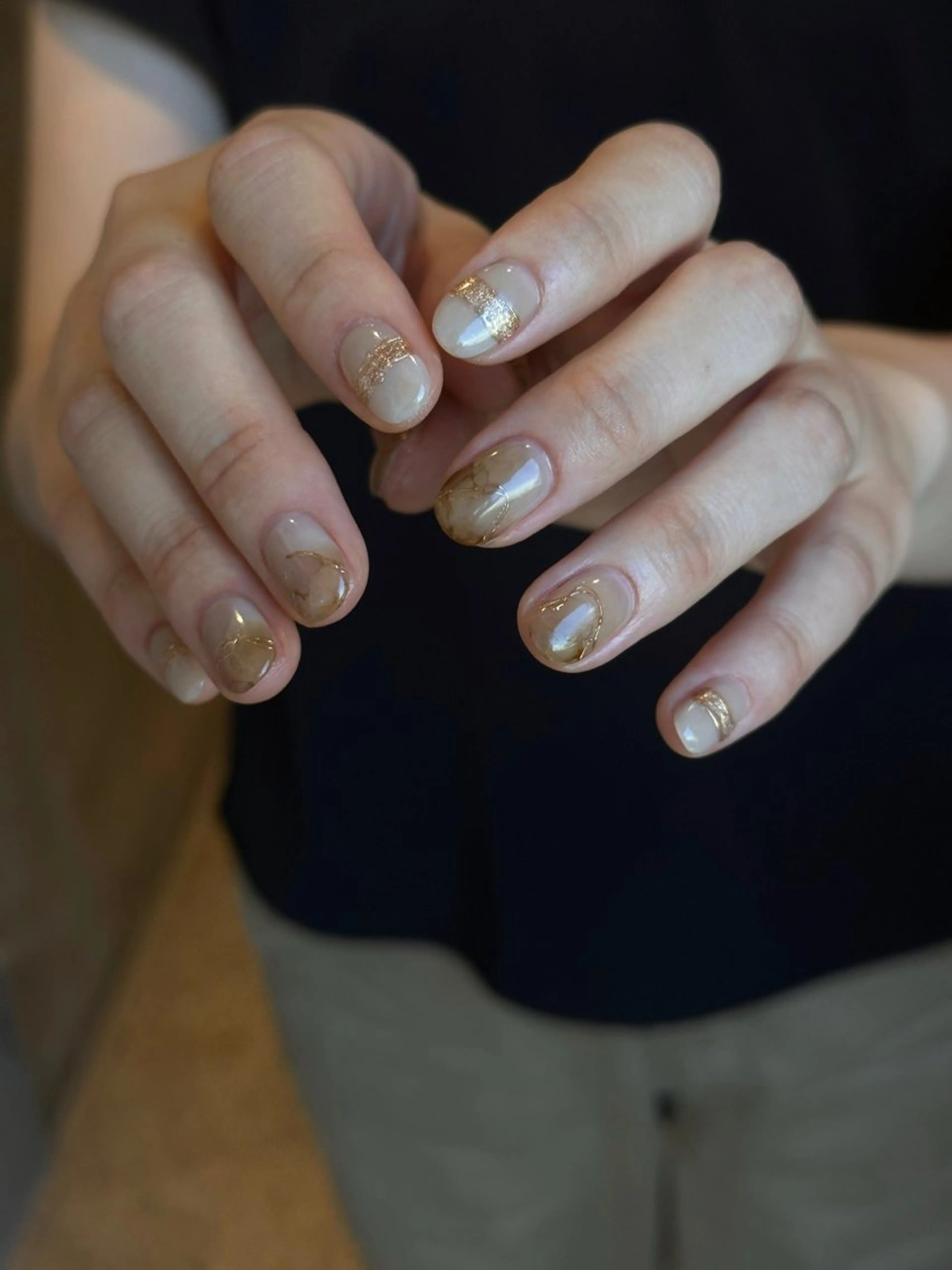 ショート カラー パーマ ヘアアレンジ メンズ キッズ ネイル マツエク・マツパ アイブロウ ハンドネイル ar. harajukuのネイルデザイン