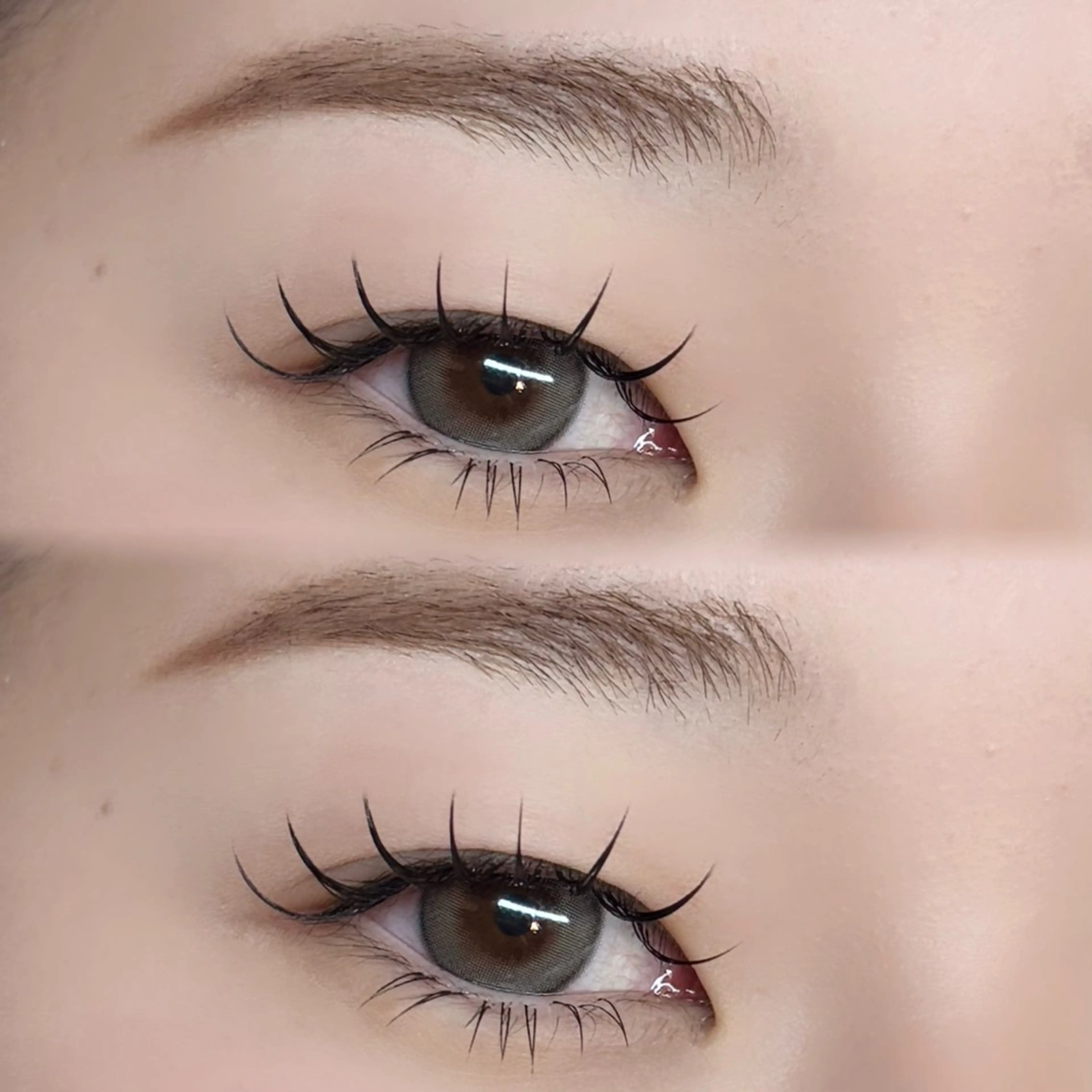 マツエク120本+眉wax 🪽🎀¥6,800の写真