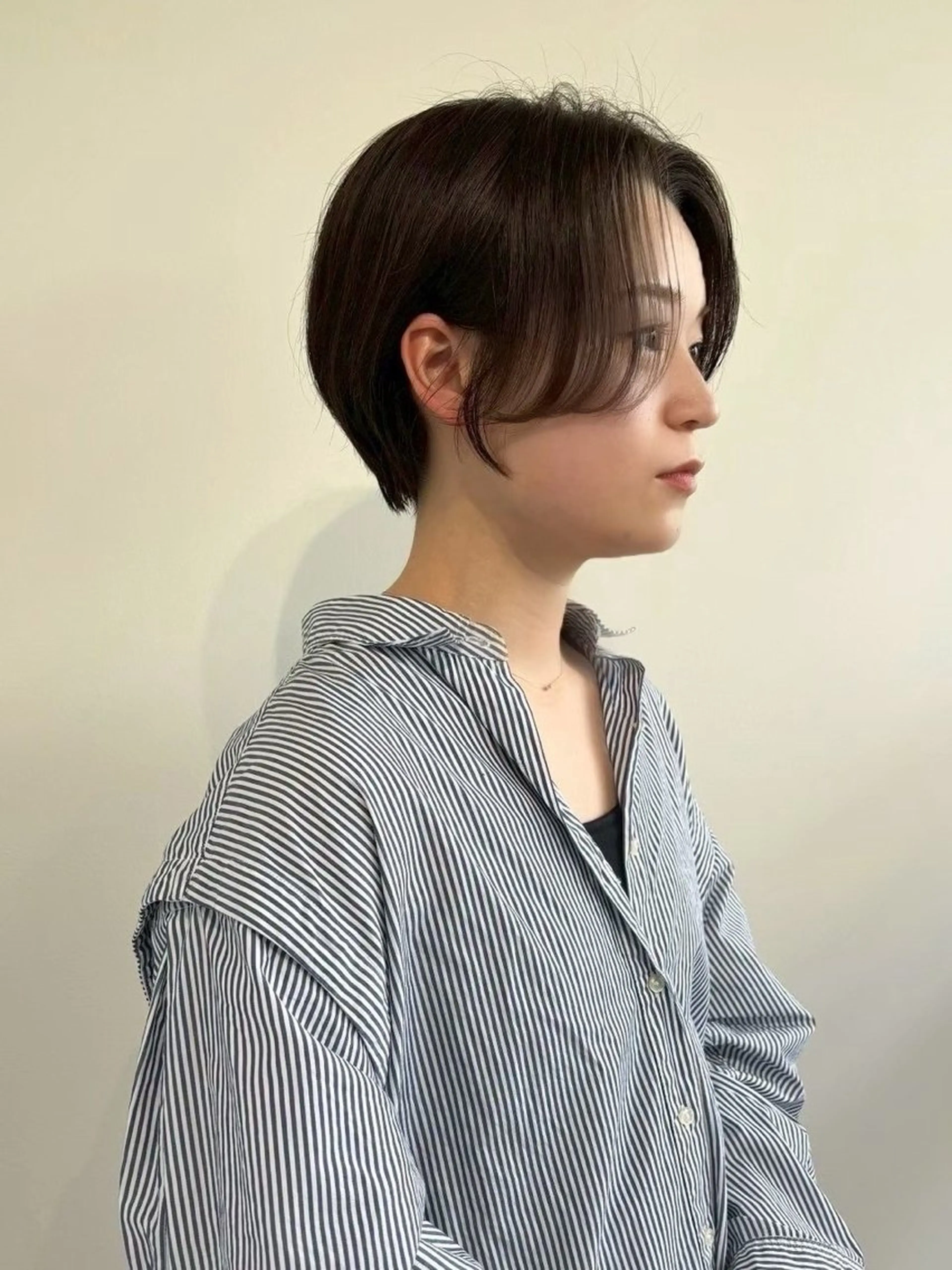 ショート LUVISM ボブ りきカットモデル募集のヘアスタイル