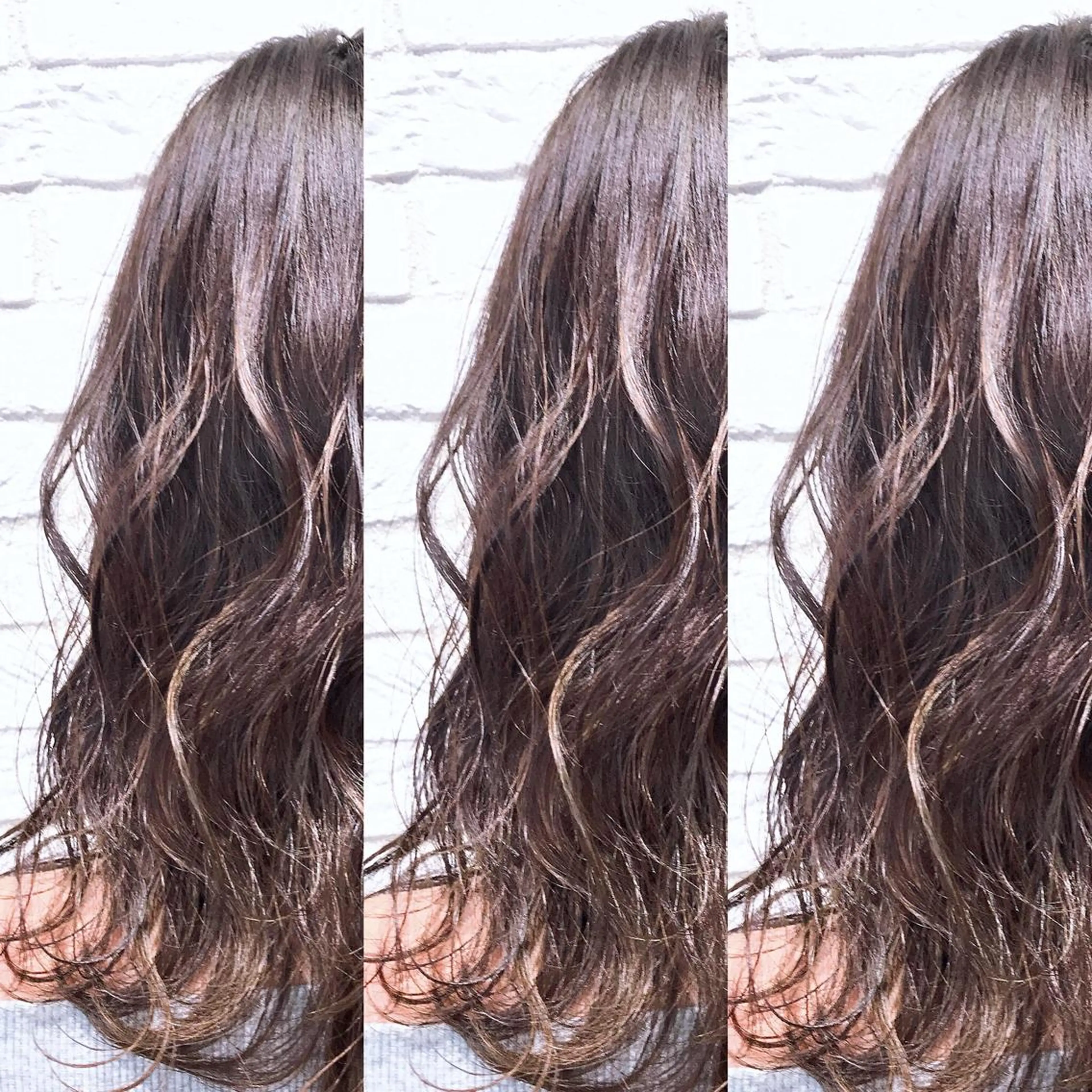 ミディアム カラー グラデーションカラー UMEDA FIGAROのヘアスタイル