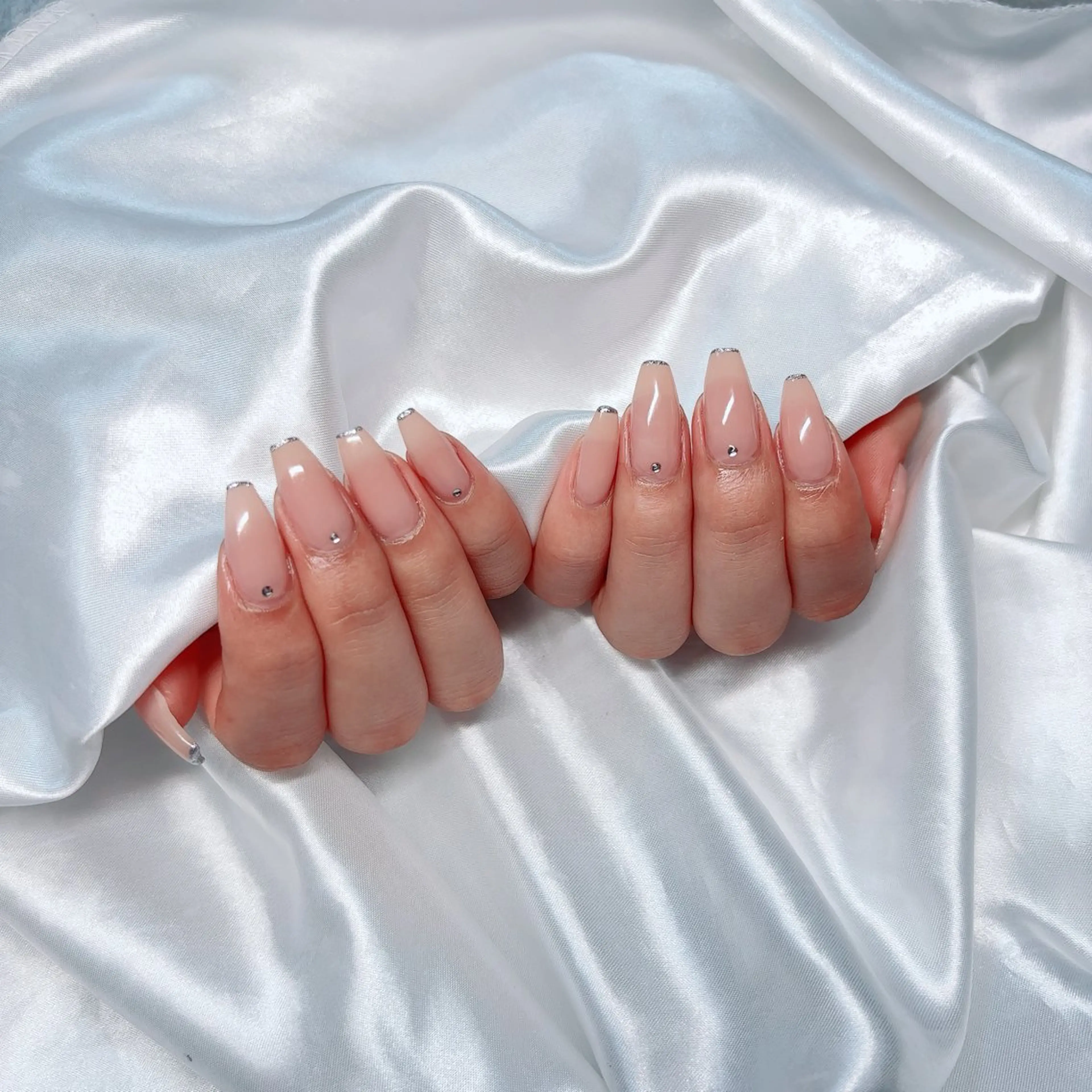 ネイル フレンチネイル ハンドネイル 京橋/ Lance nail Minaのネイルデザイン