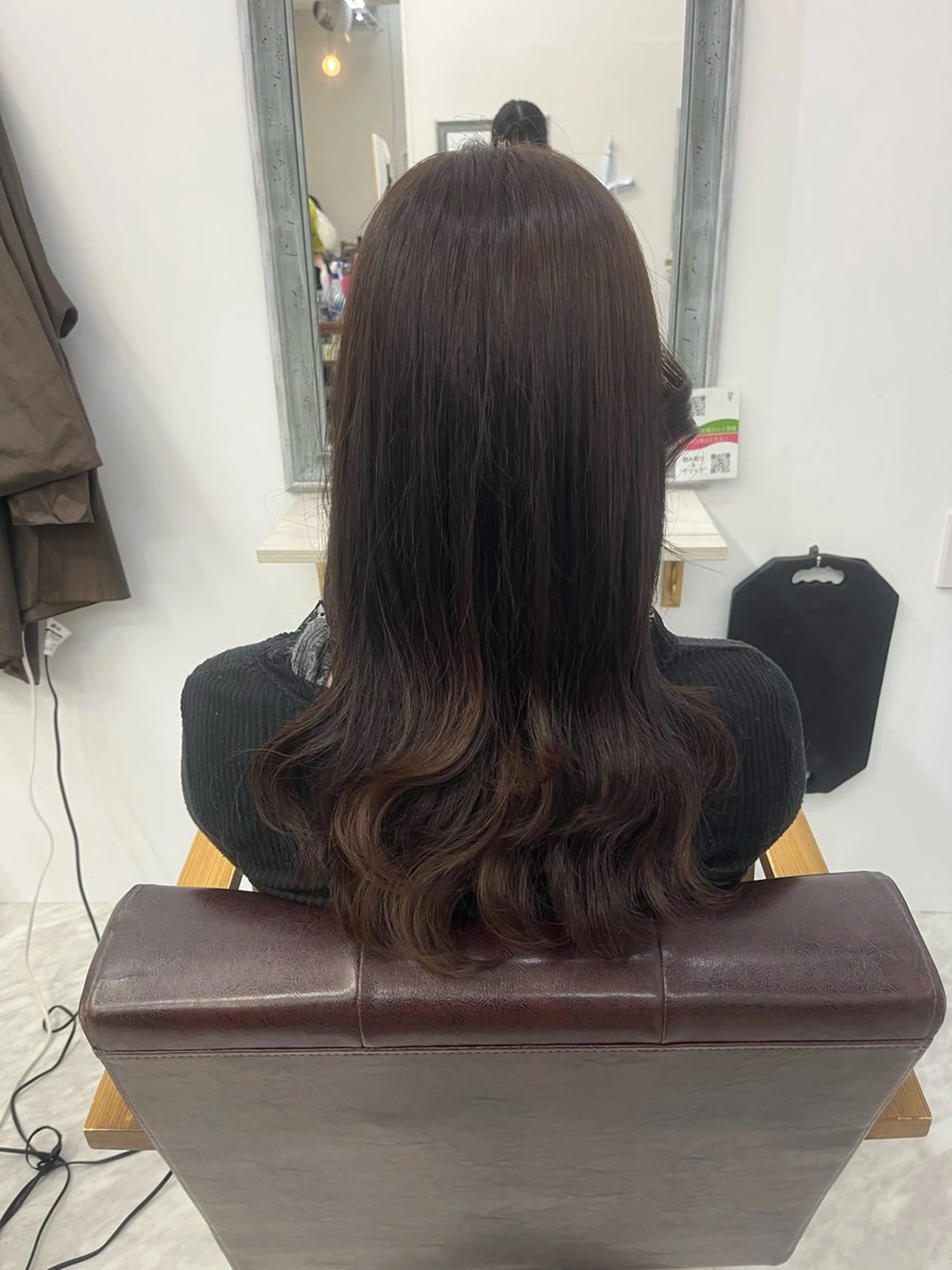 ロング カラー 森元 優衣のヘアスタイル