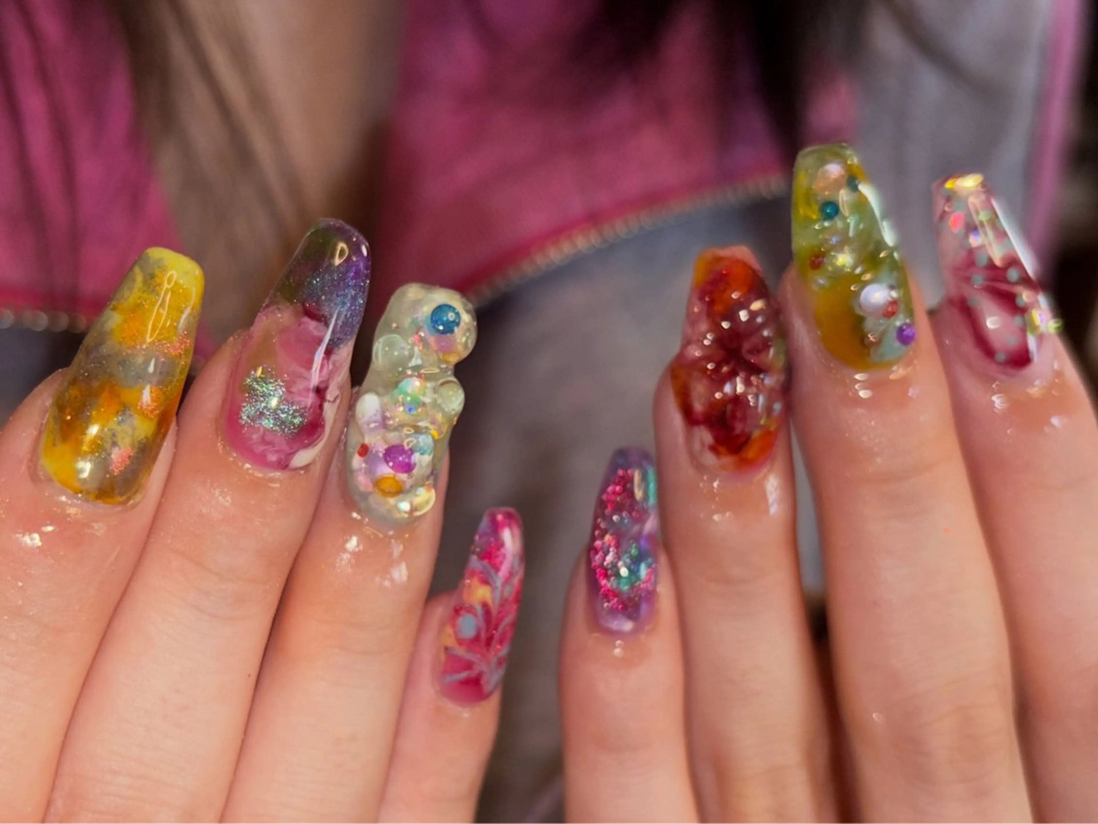 ネイル ＊爪神＊ 珠裕‪ miyuのネイルデザイン