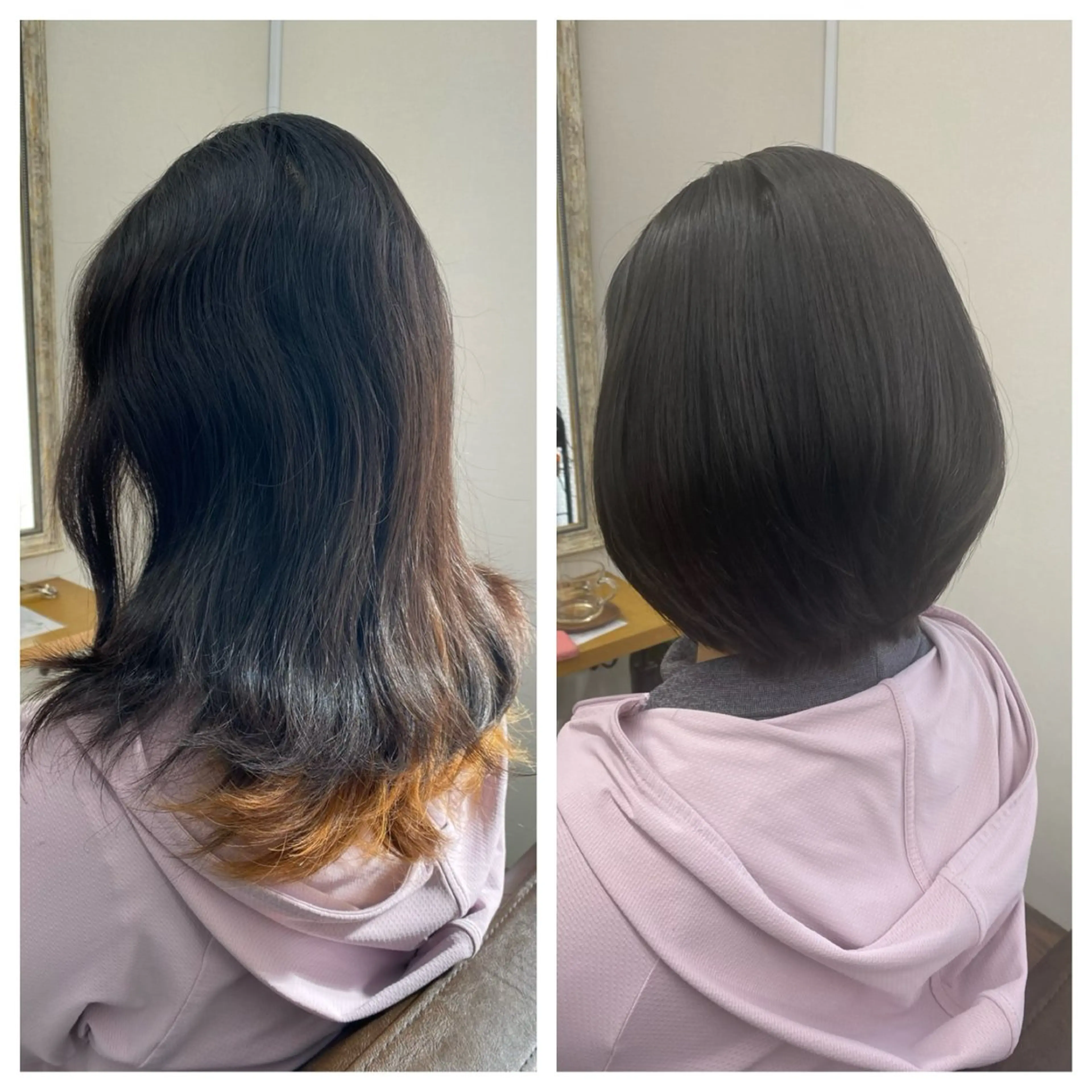 レディース&メンズ☘️カット+縮毛矯正+トリートメントの写真