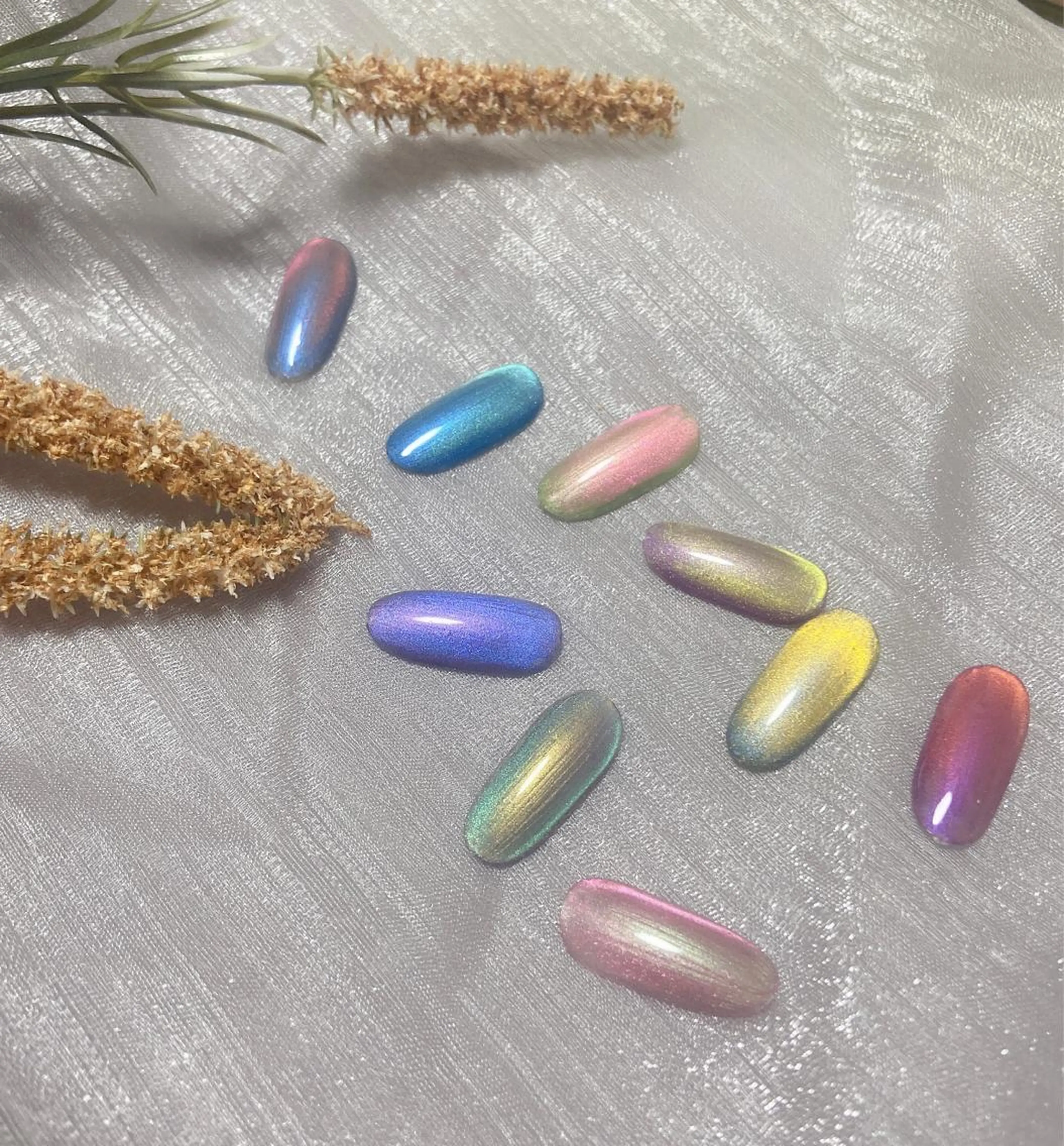 ネイル マグネットネイル ハンドネイル ＆ME アンドミーのネイルデザイン