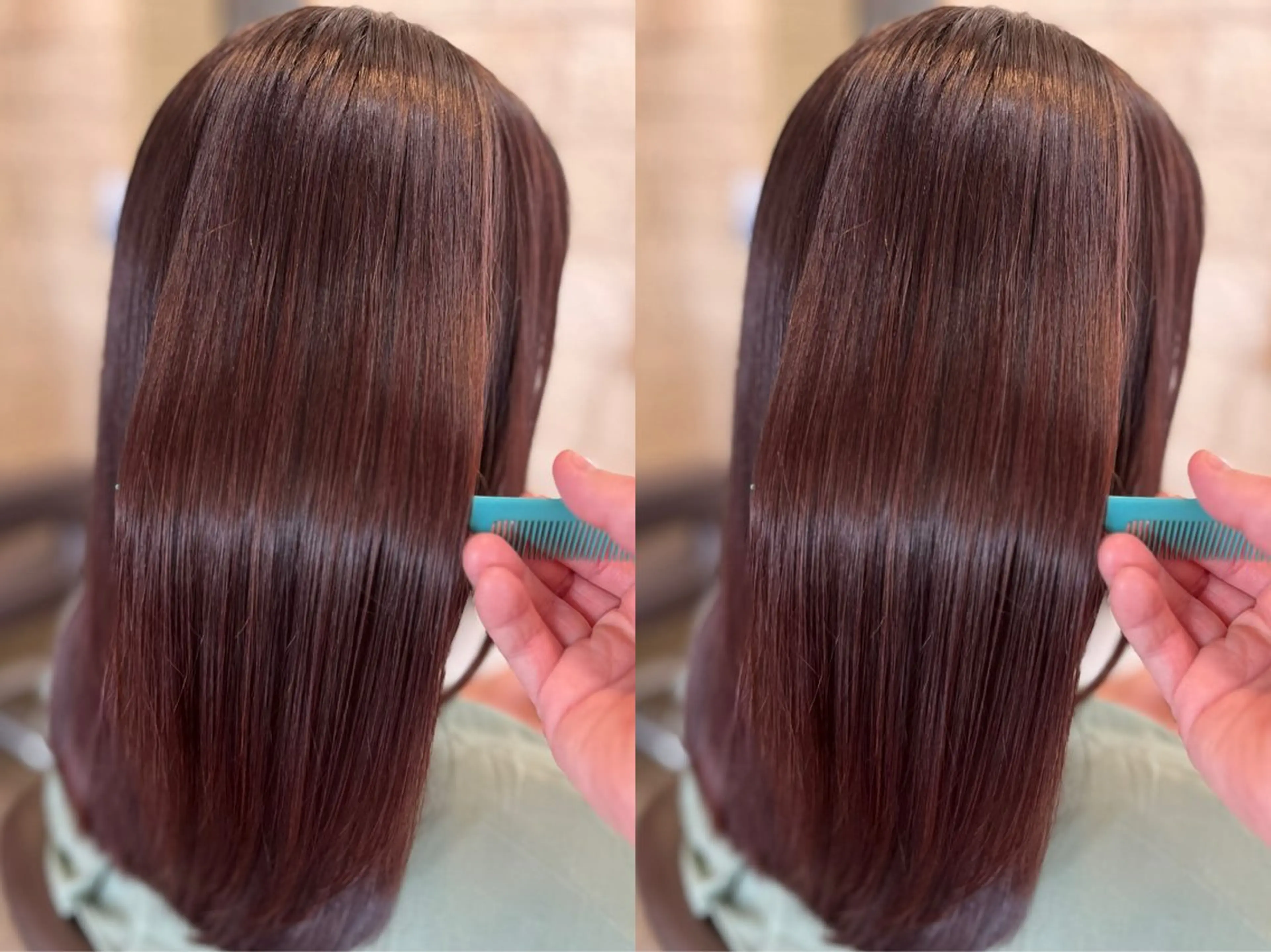 セミロング 縮毛矯正 髪質改善/東雲 美髪縮毛矯正/小坂翔のヘアスタイル