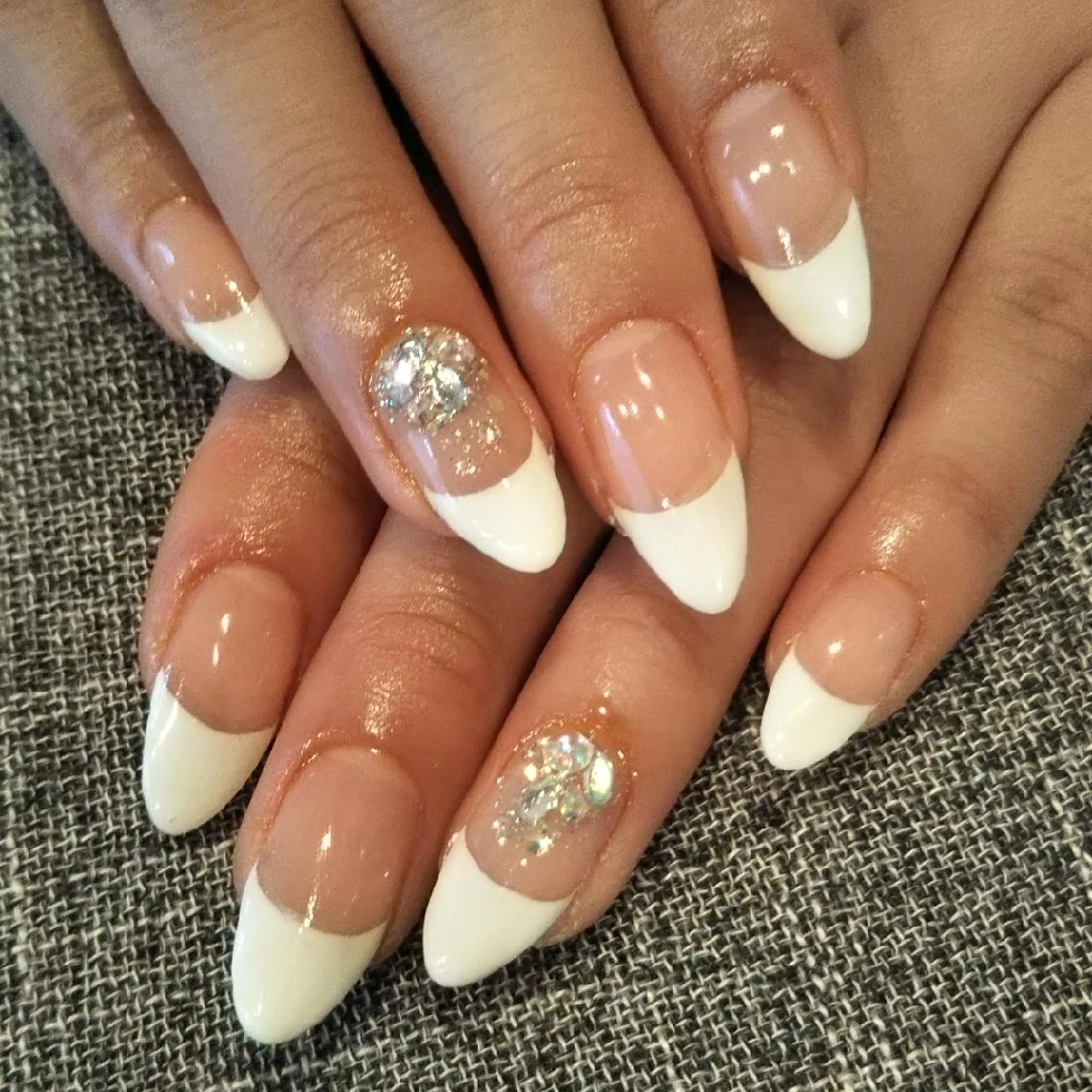 ネイル フレンチネイル シンプルネイル ハンドネイル private salon mieのネイルデザイン