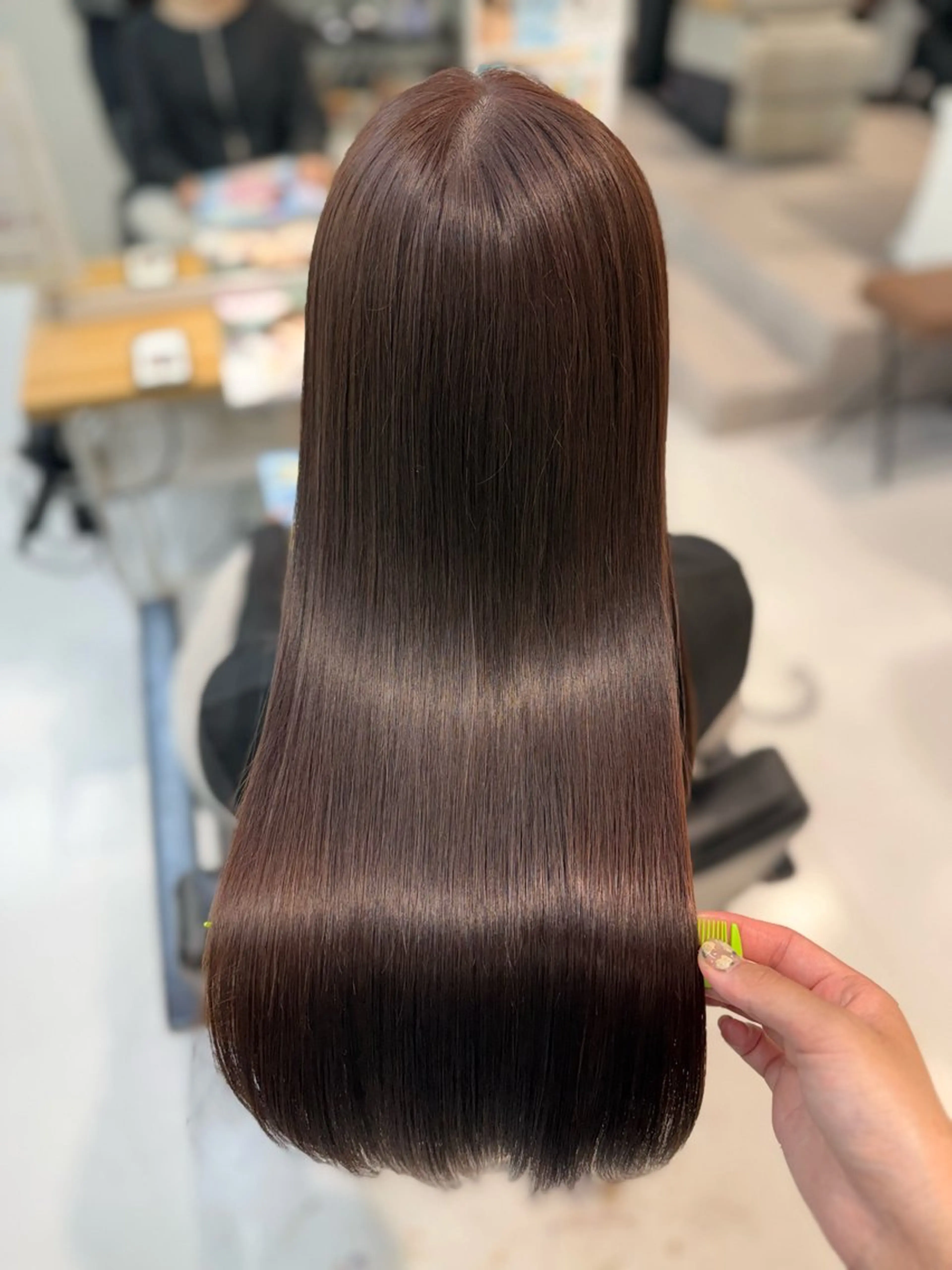 ロング 山崎結菜 髪質改善💎のヘアスタイル