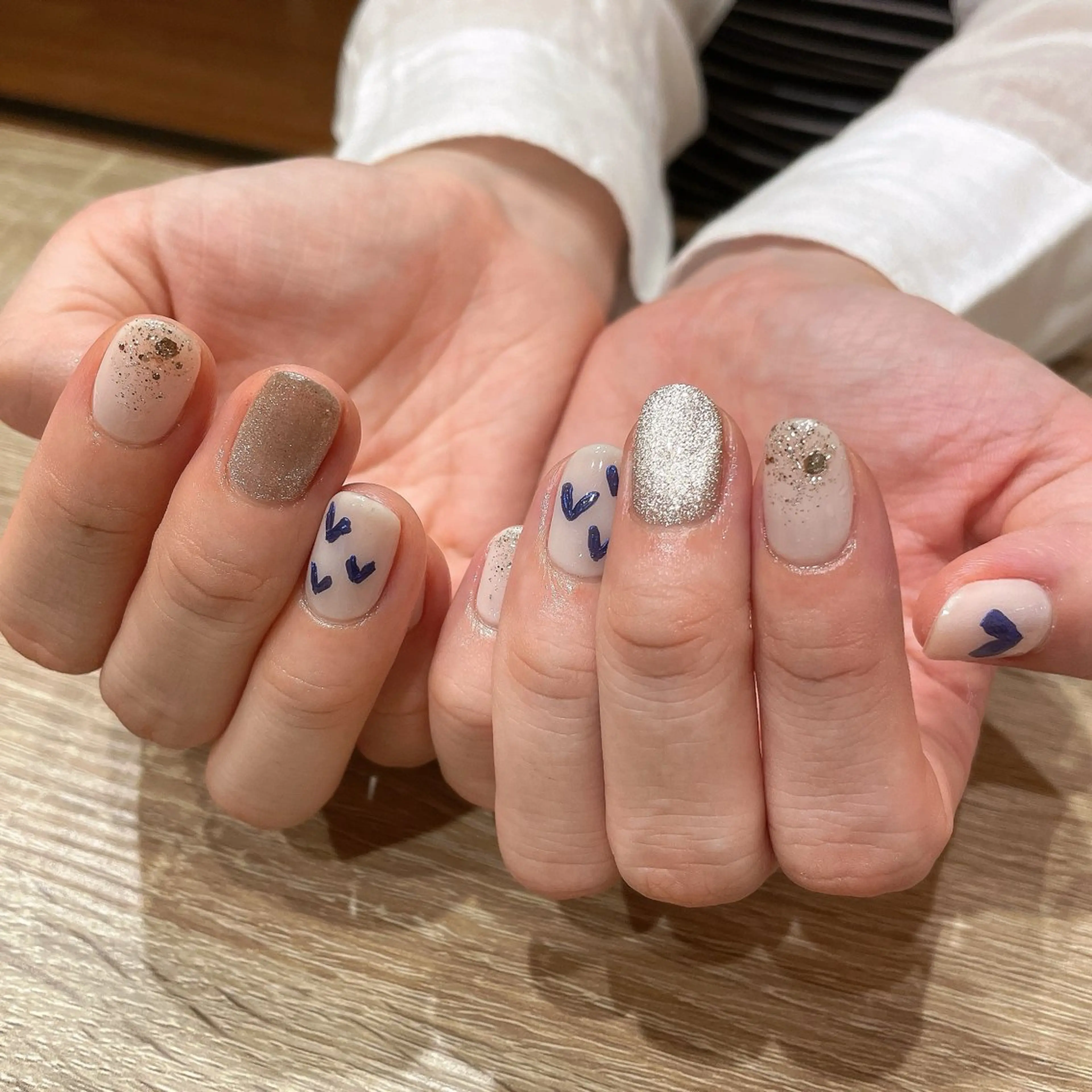 ネイル ハンドネイル liberté🫧 新小岩のネイルデザイン