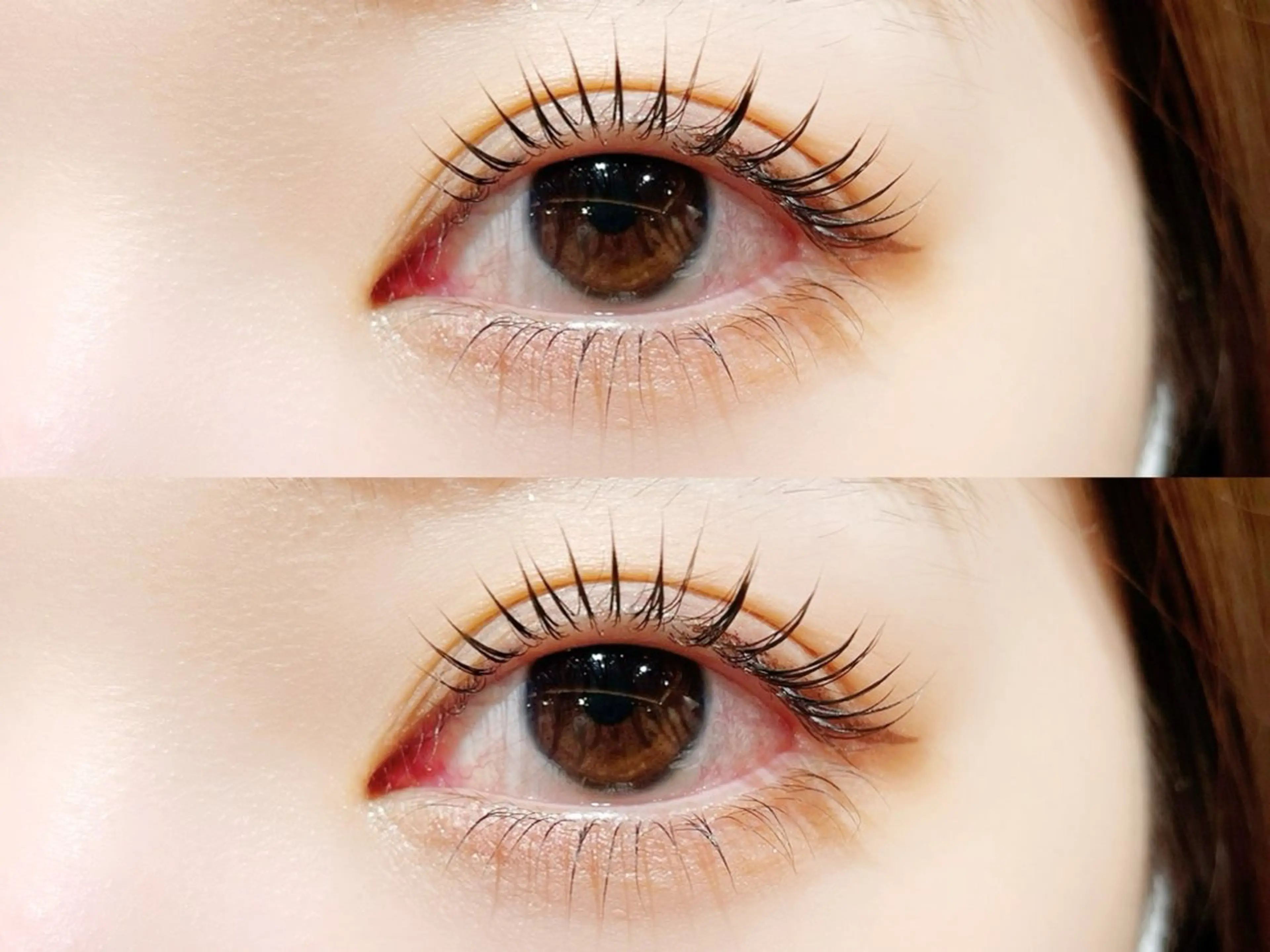 パリジェンヌラッシュリフト上下🌼❤️の写真