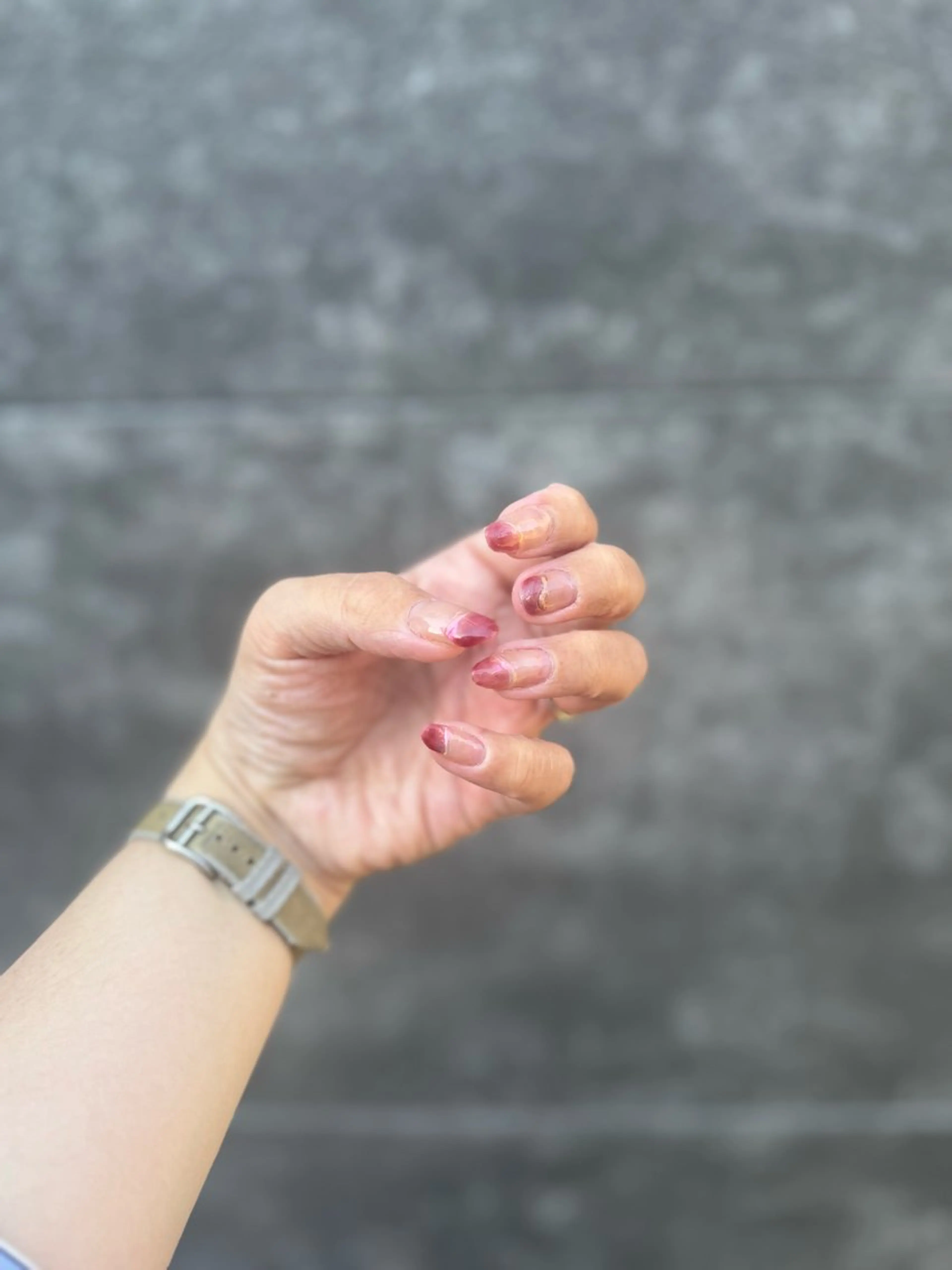 ネイル ジェルネイル マグネットネイル ニュアンスネイル NailSalon AULAのネイルデザイン