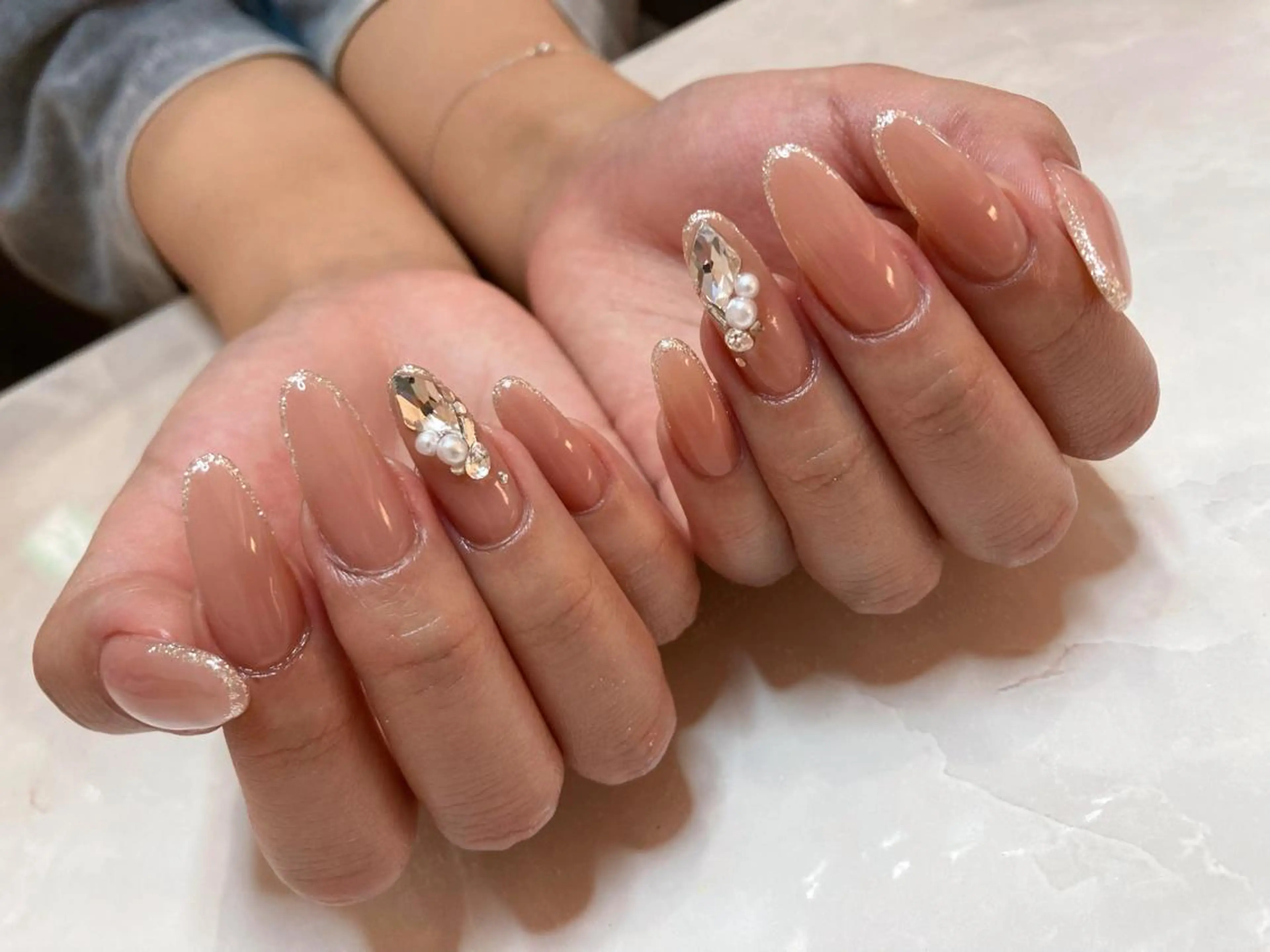 【minimo限定特別価格】シンプルデザイン(アート4本まで)。お持ち込み画像可◎の写真