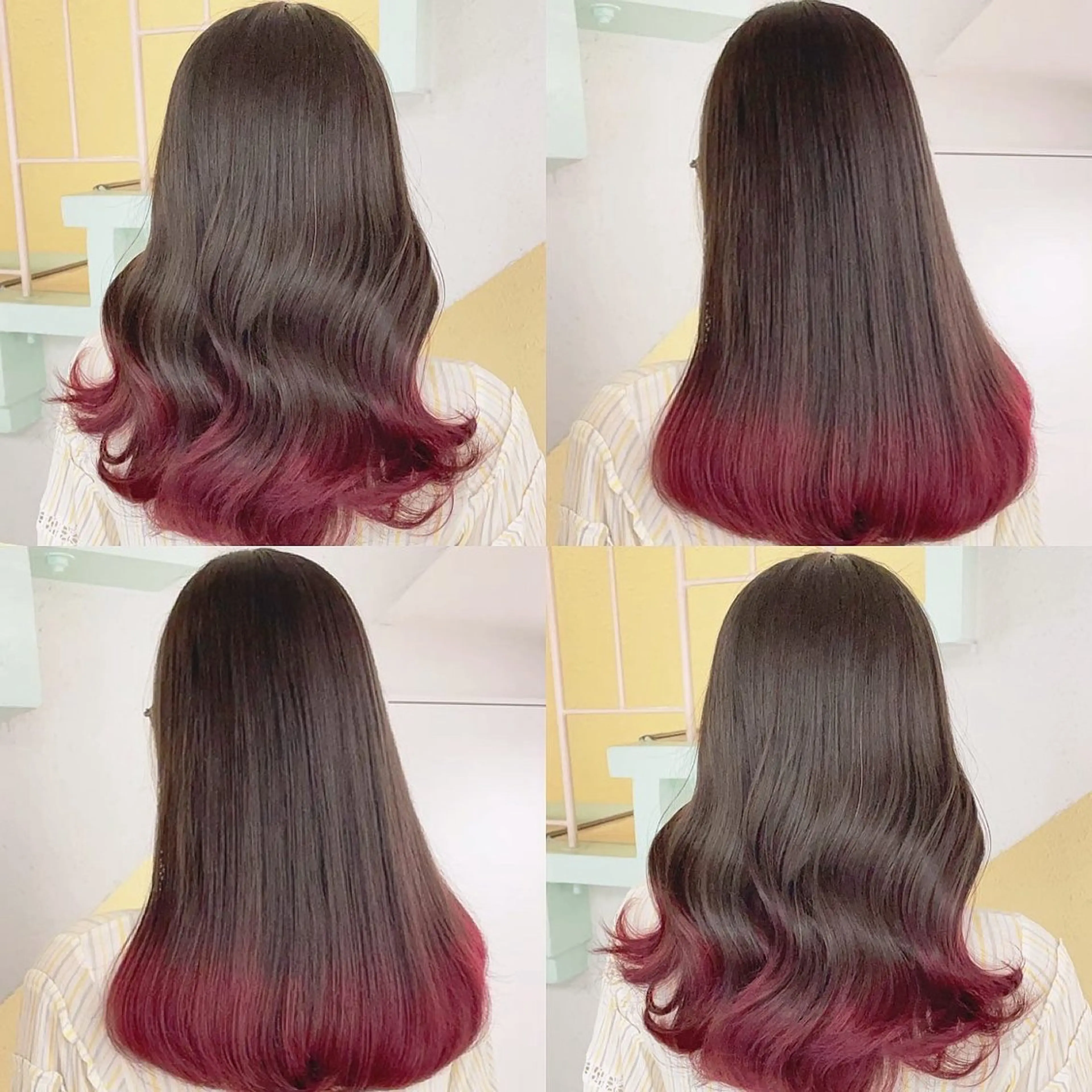 カラー ヘアカラー トリートメント 渋谷:インナーカラー ／🍒エリカ🍒のヘアスタイル