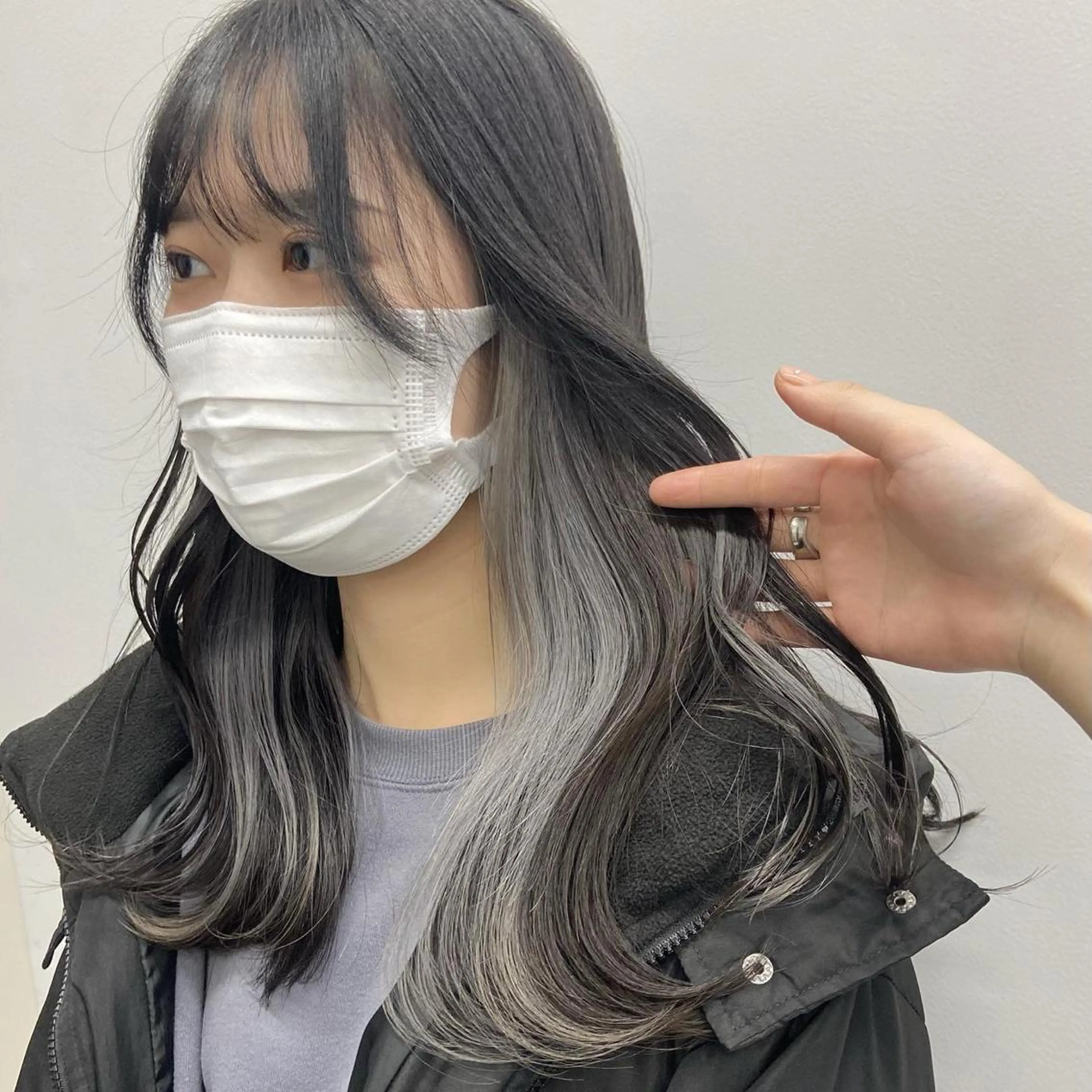 ロング 韓国レイヤー/ヘア カラー🎀ayamiのヘアスタイル